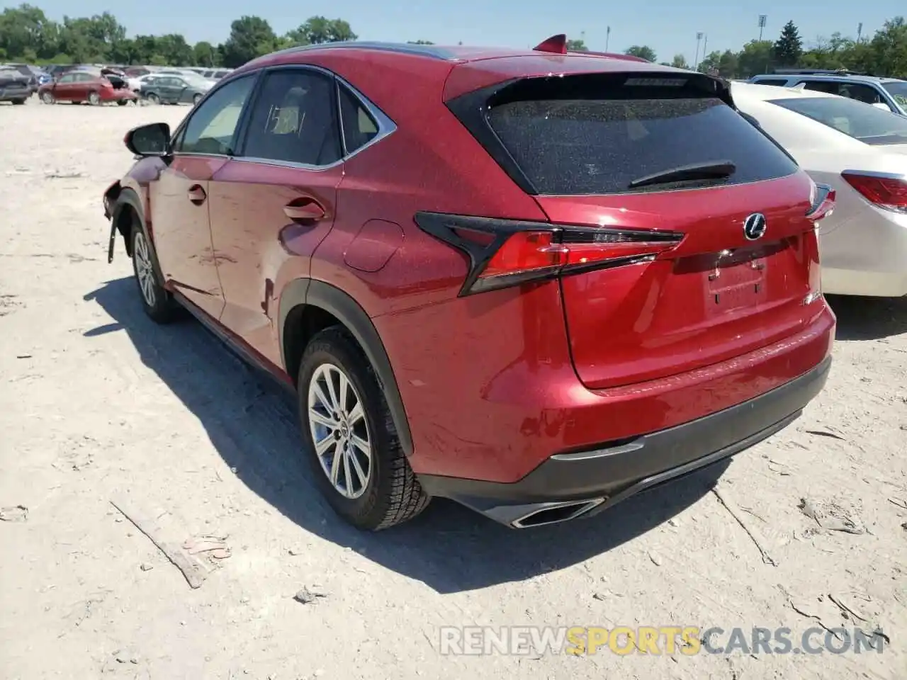 3 Photograph of a damaged car JTJDARDZXL2234907 LEXUS NX 2020