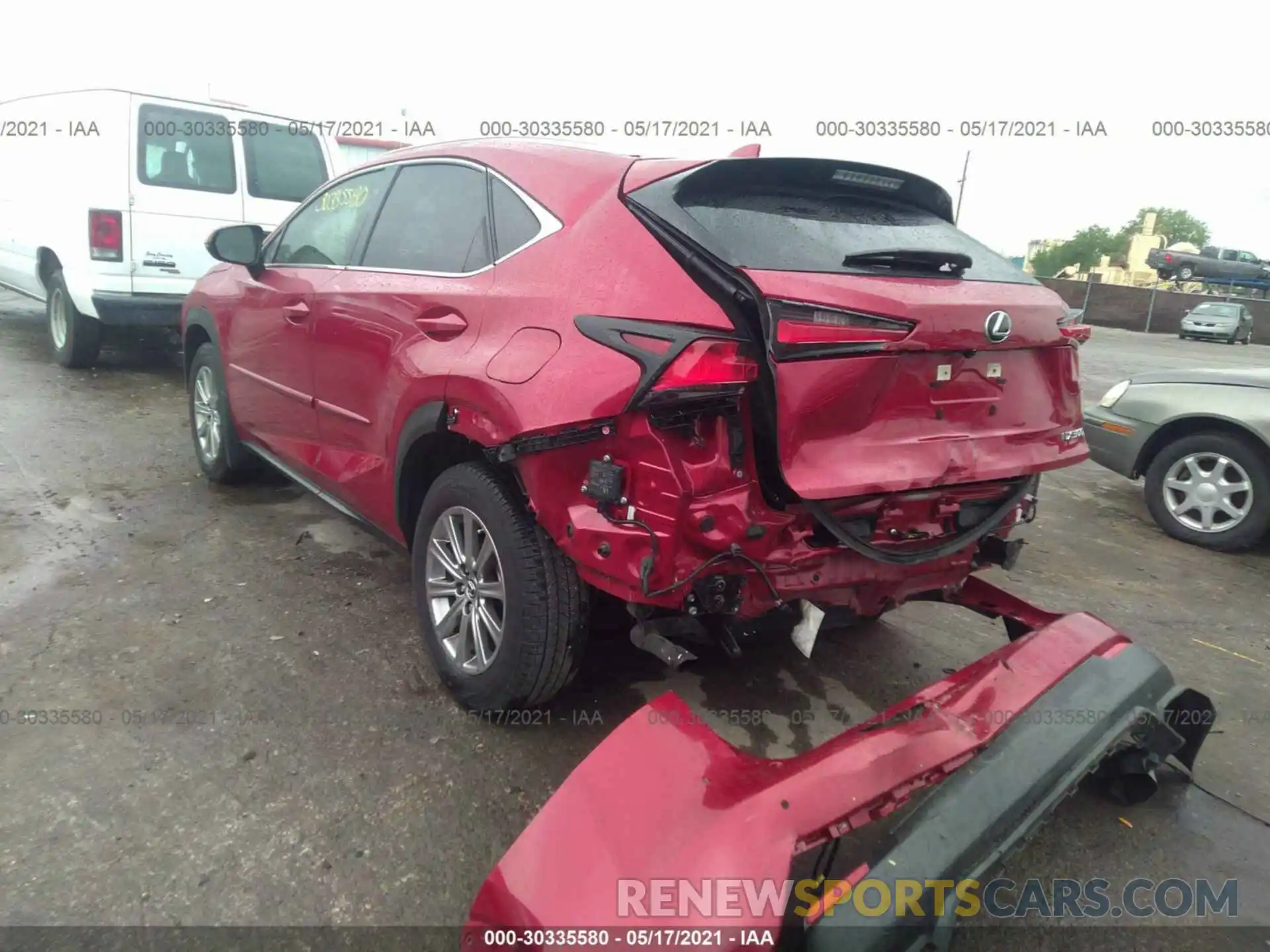 3 Photograph of a damaged car JTJDARDZXL5006243 LEXUS NX 2020