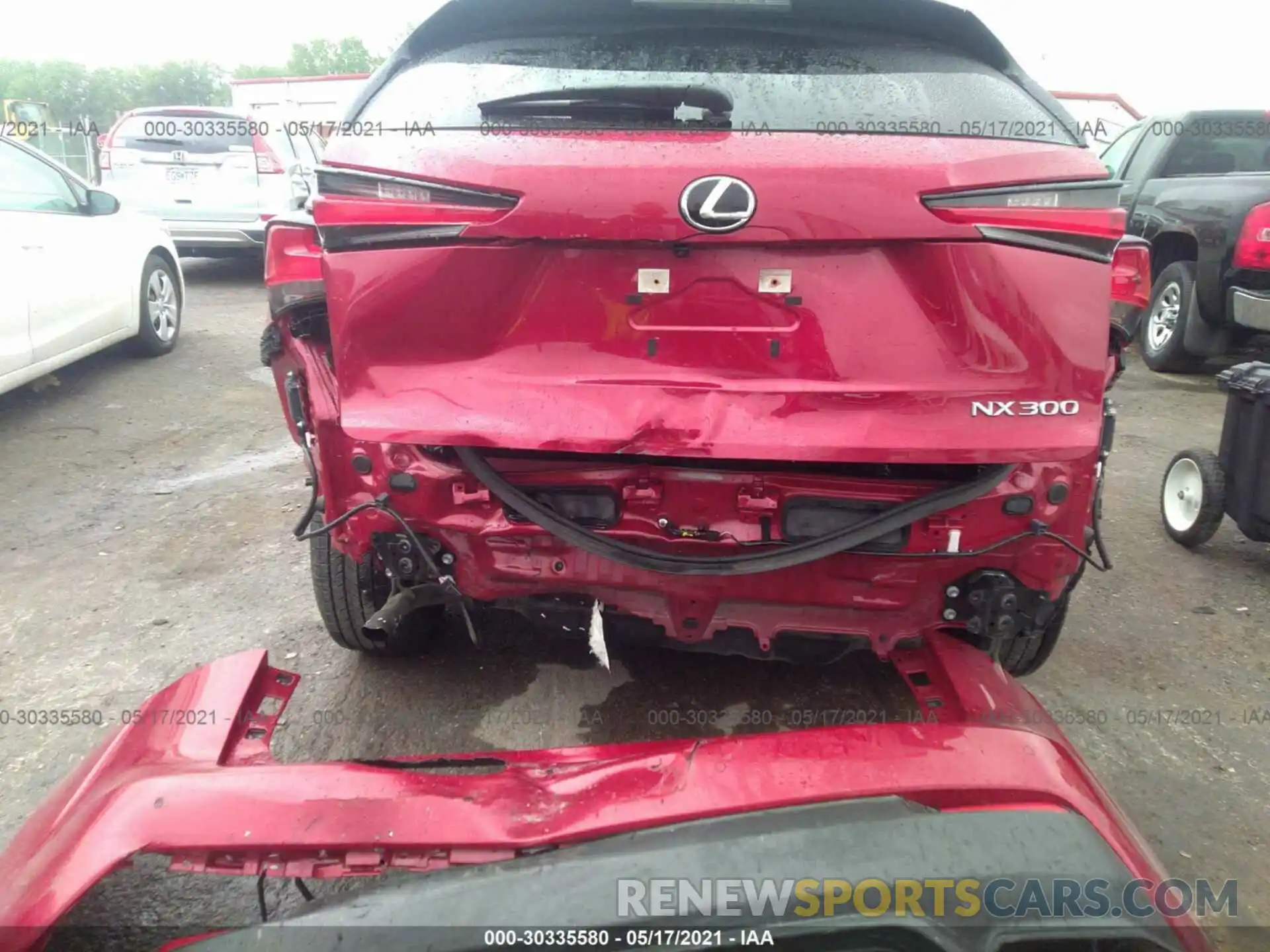 6 Photograph of a damaged car JTJDARDZXL5006243 LEXUS NX 2020