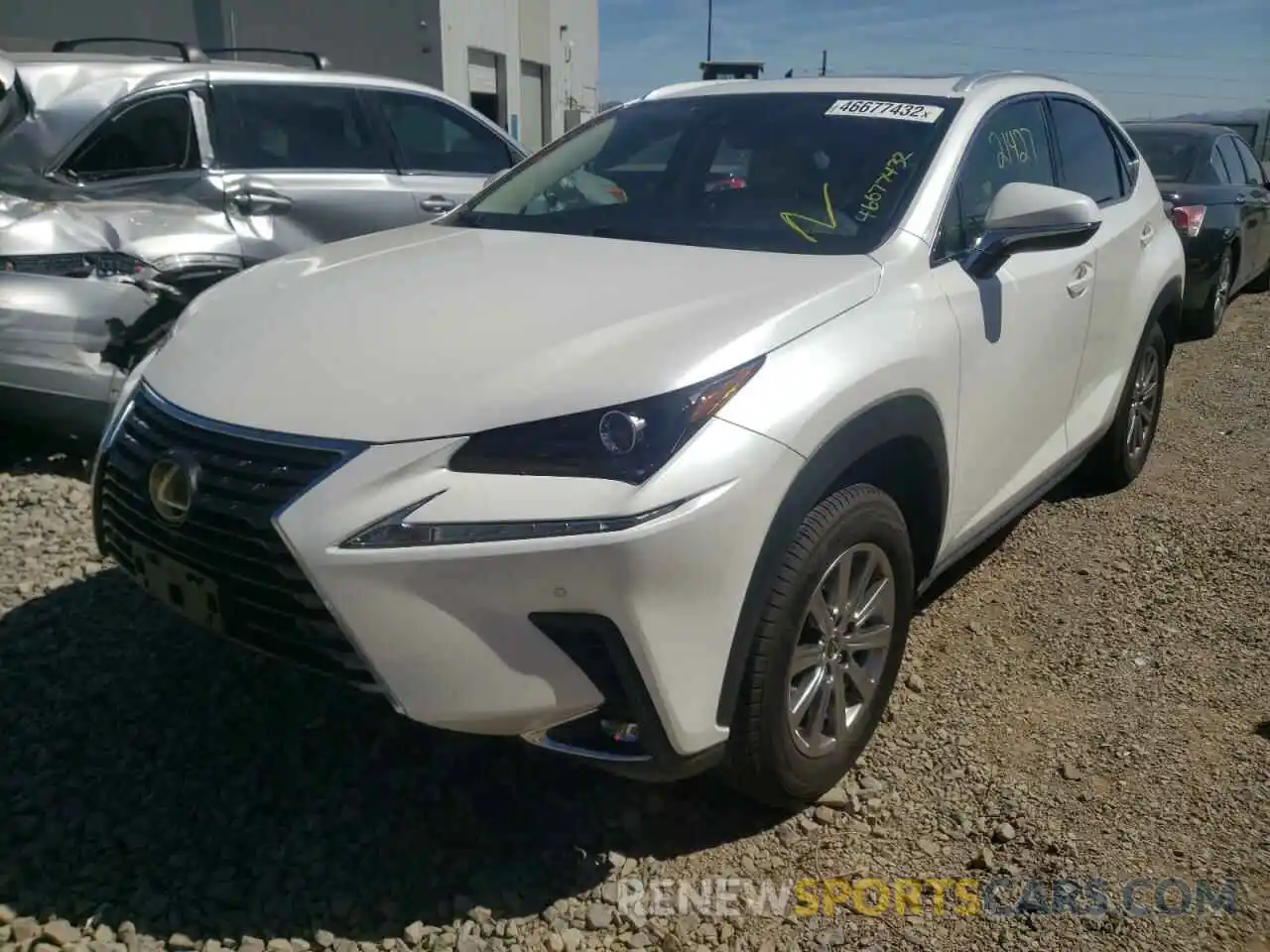 2 Фотография поврежденного автомобиля JTJDARDZXL5008929 LEXUS NX 2020