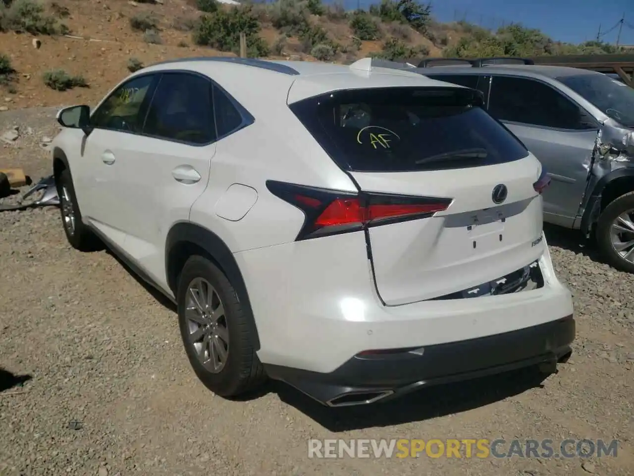 3 Photograph of a damaged car JTJDARDZXL5008929 LEXUS NX 2020