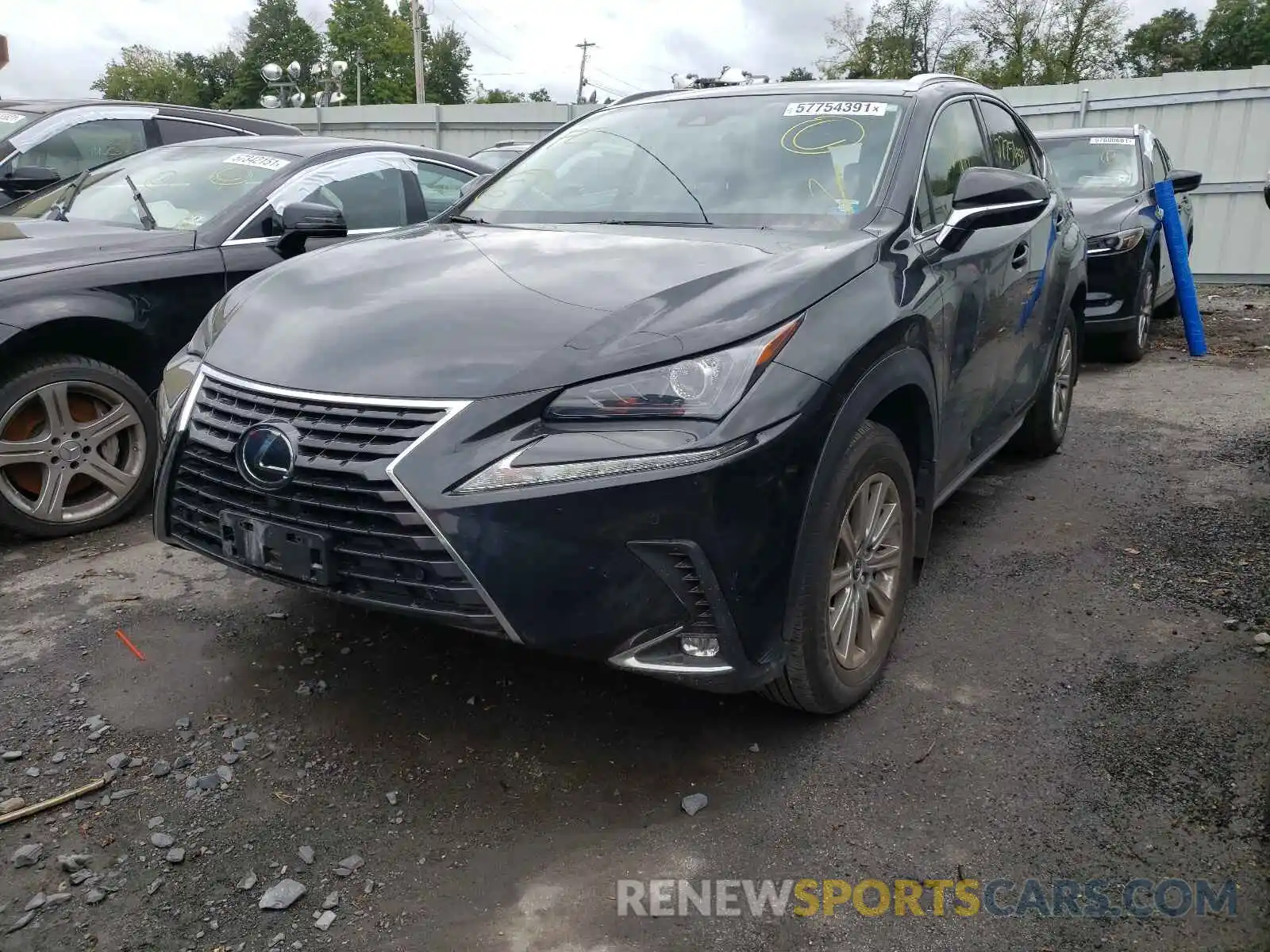 2 Фотография поврежденного автомобиля JTJDARDZXL5009336 LEXUS NX 2020