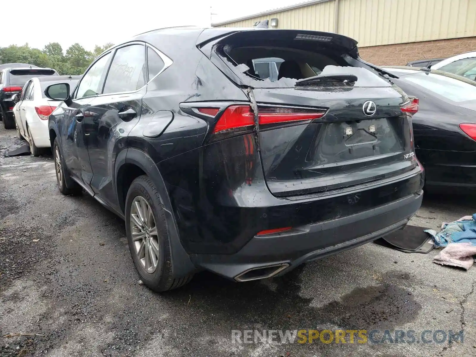 3 Фотография поврежденного автомобиля JTJDARDZXL5009336 LEXUS NX 2020