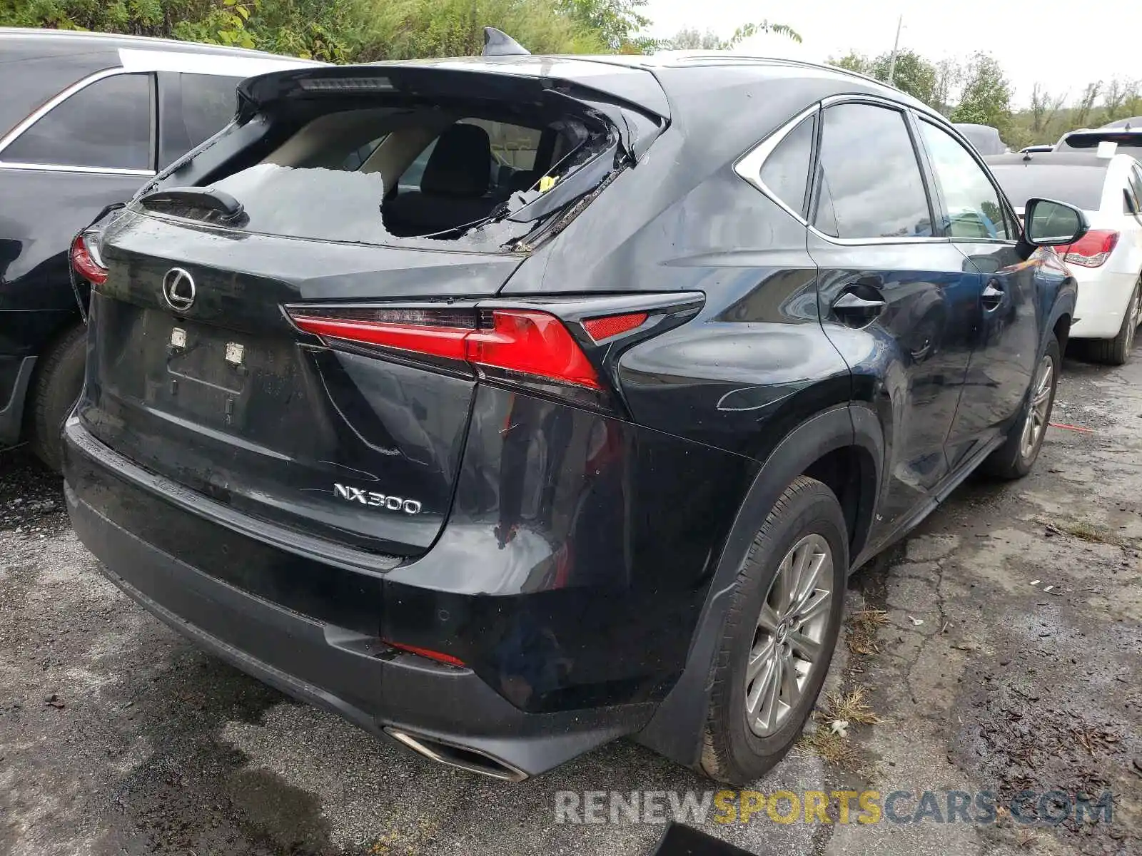 4 Фотография поврежденного автомобиля JTJDARDZXL5009336 LEXUS NX 2020