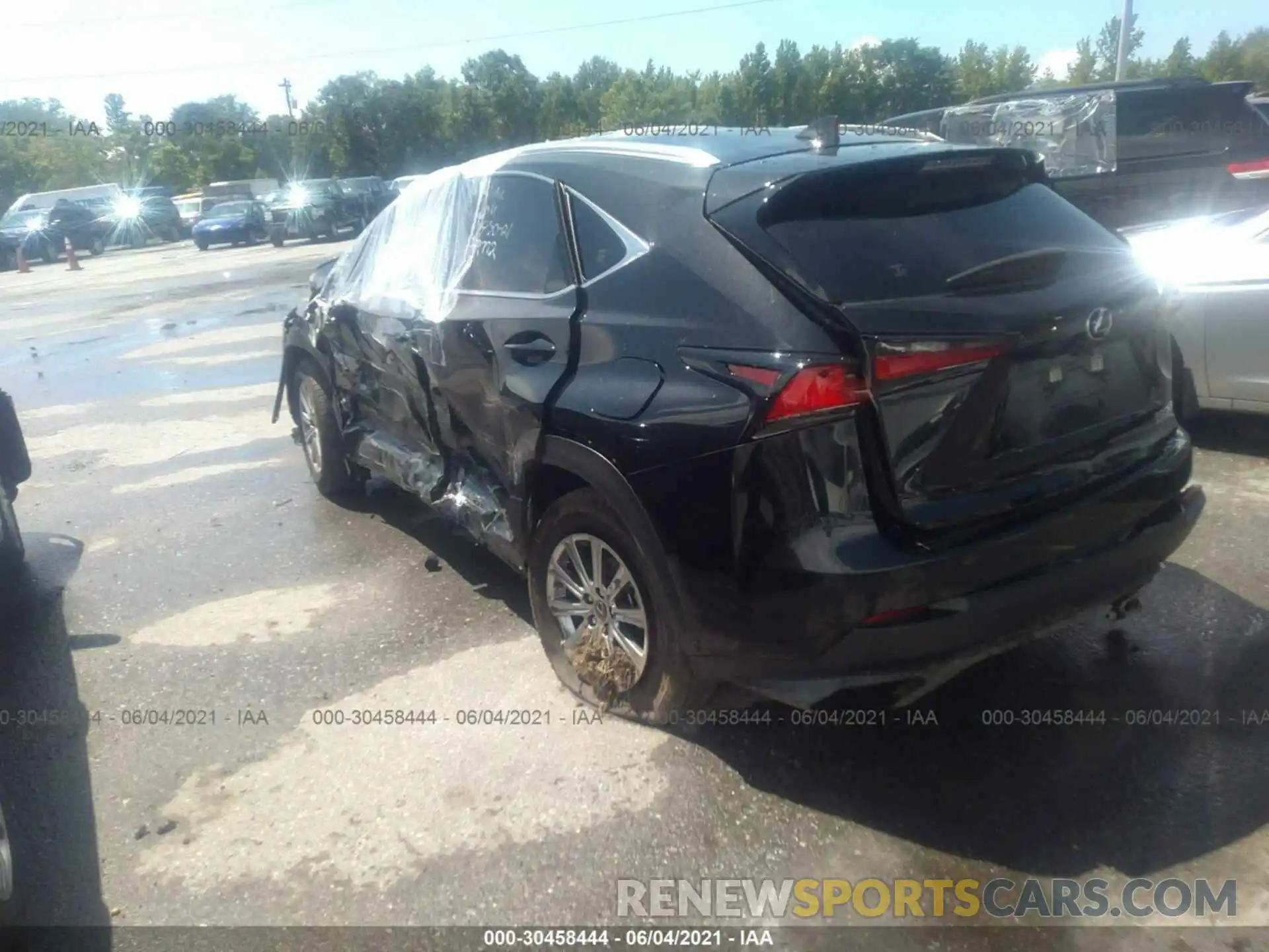 3 Фотография поврежденного автомобиля JTJDARDZXL5011863 LEXUS NX 2020