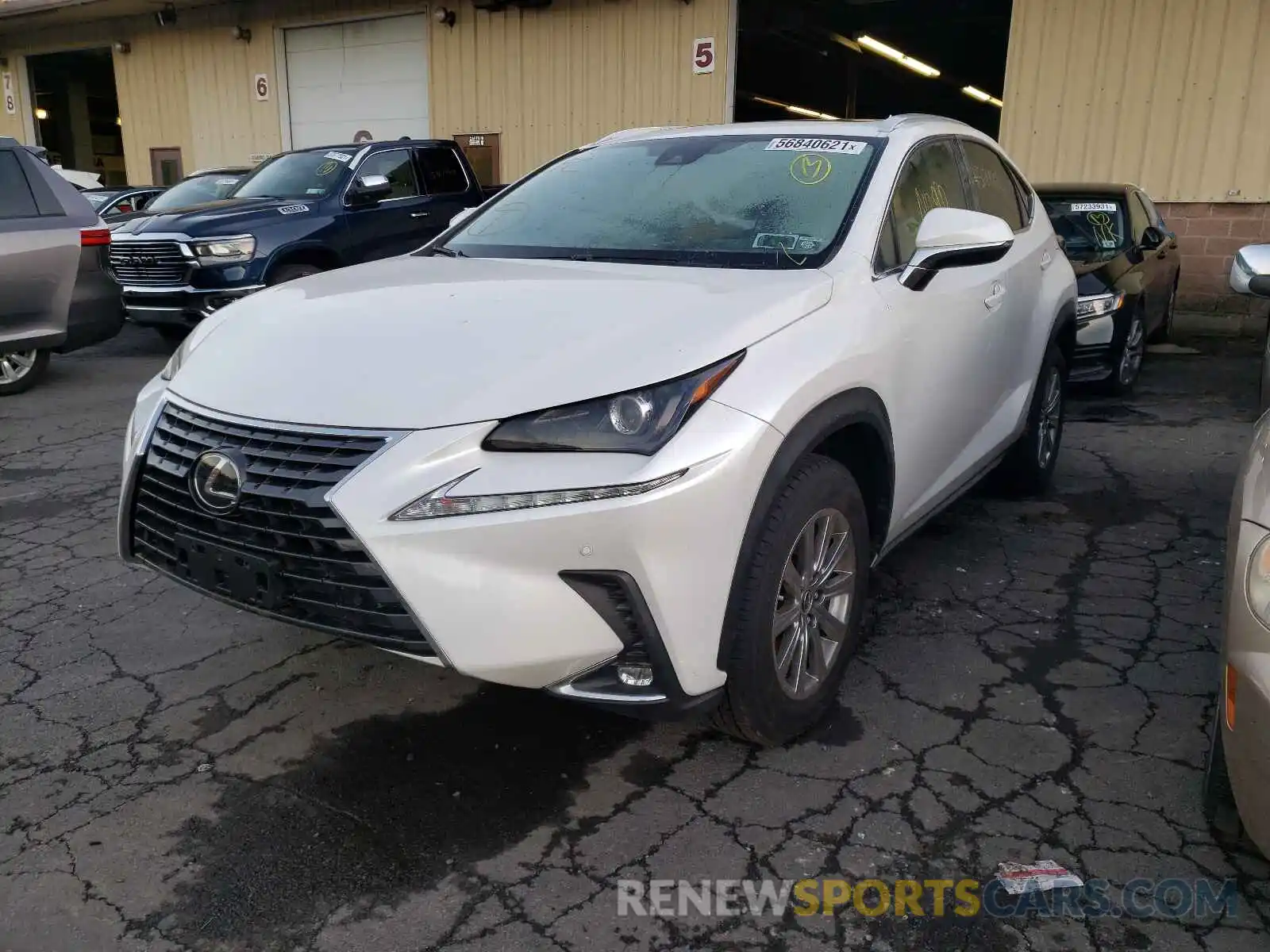 2 Фотография поврежденного автомобиля JTJDARDZXL5012446 LEXUS NX 2020