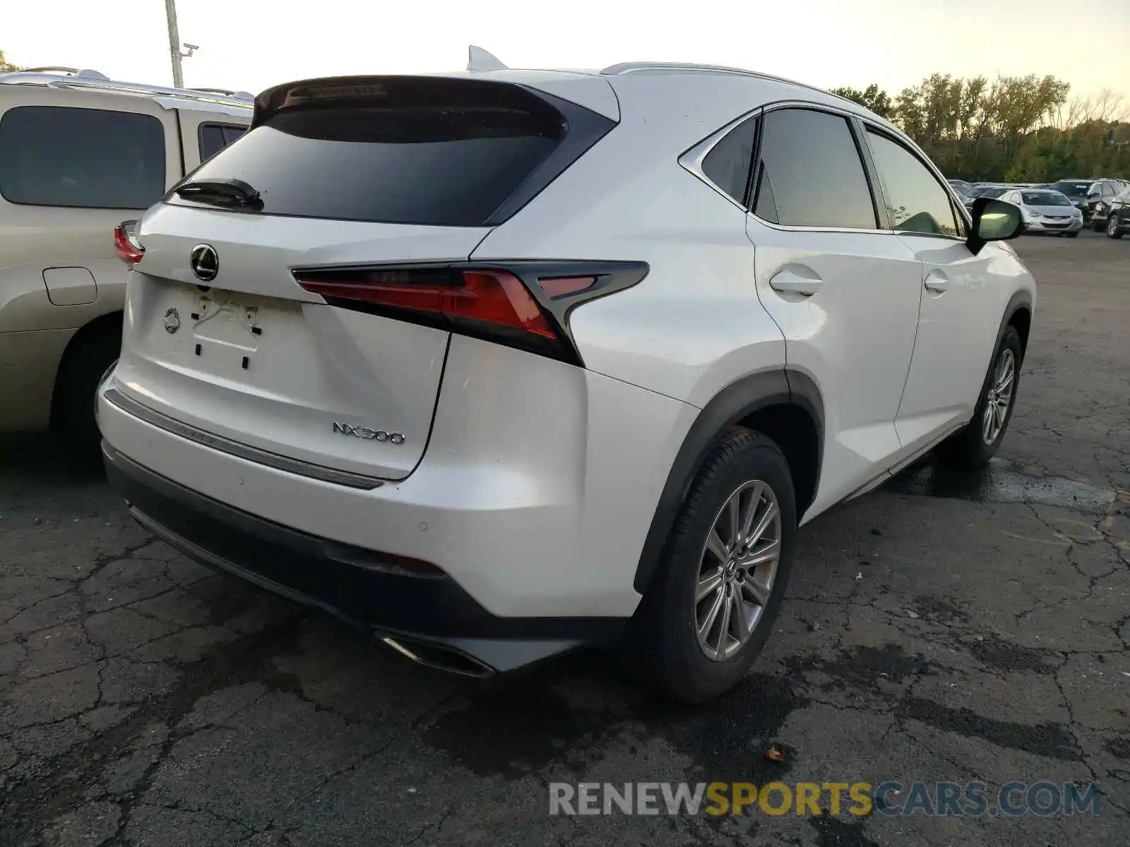 4 Фотография поврежденного автомобиля JTJDARDZXL5012446 LEXUS NX 2020