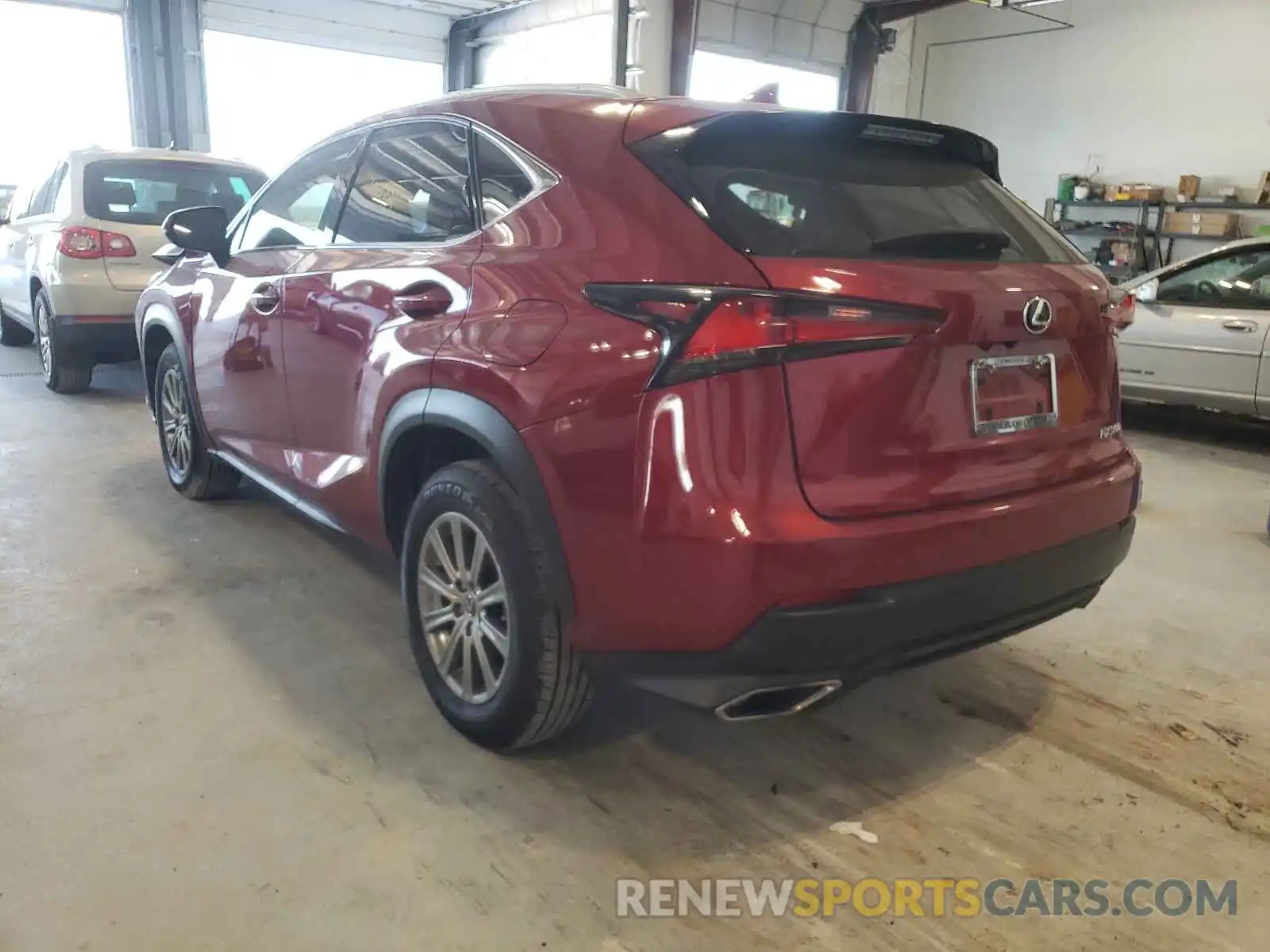 3 Фотография поврежденного автомобиля JTJDARDZXL5017033 LEXUS NX 2020