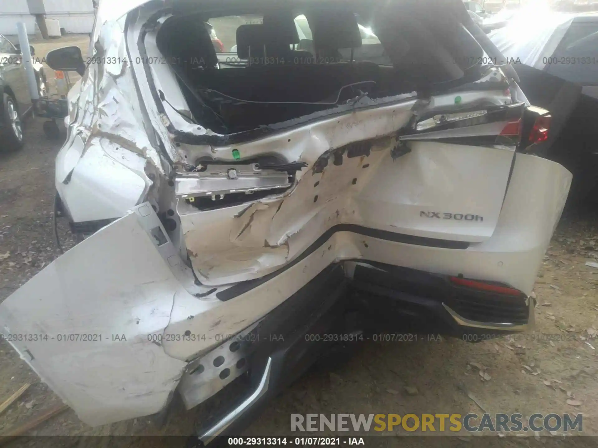 6 Photograph of a damaged car JTJDJRDZ0L2127672 LEXUS NX 2020