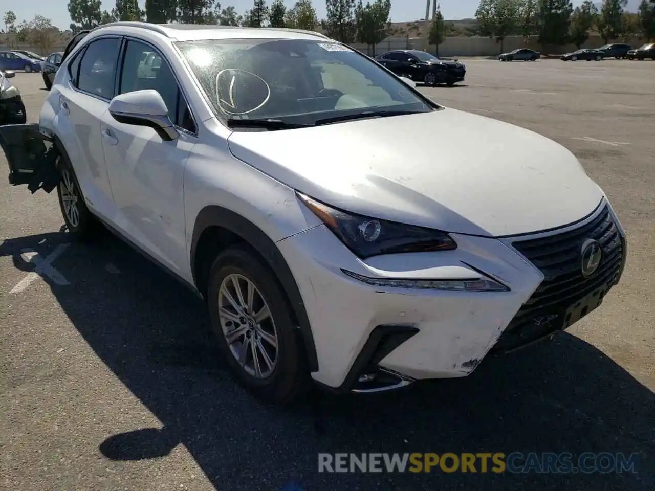 1 Photograph of a damaged car JTJDJRDZ0L5000273 LEXUS NX 2020