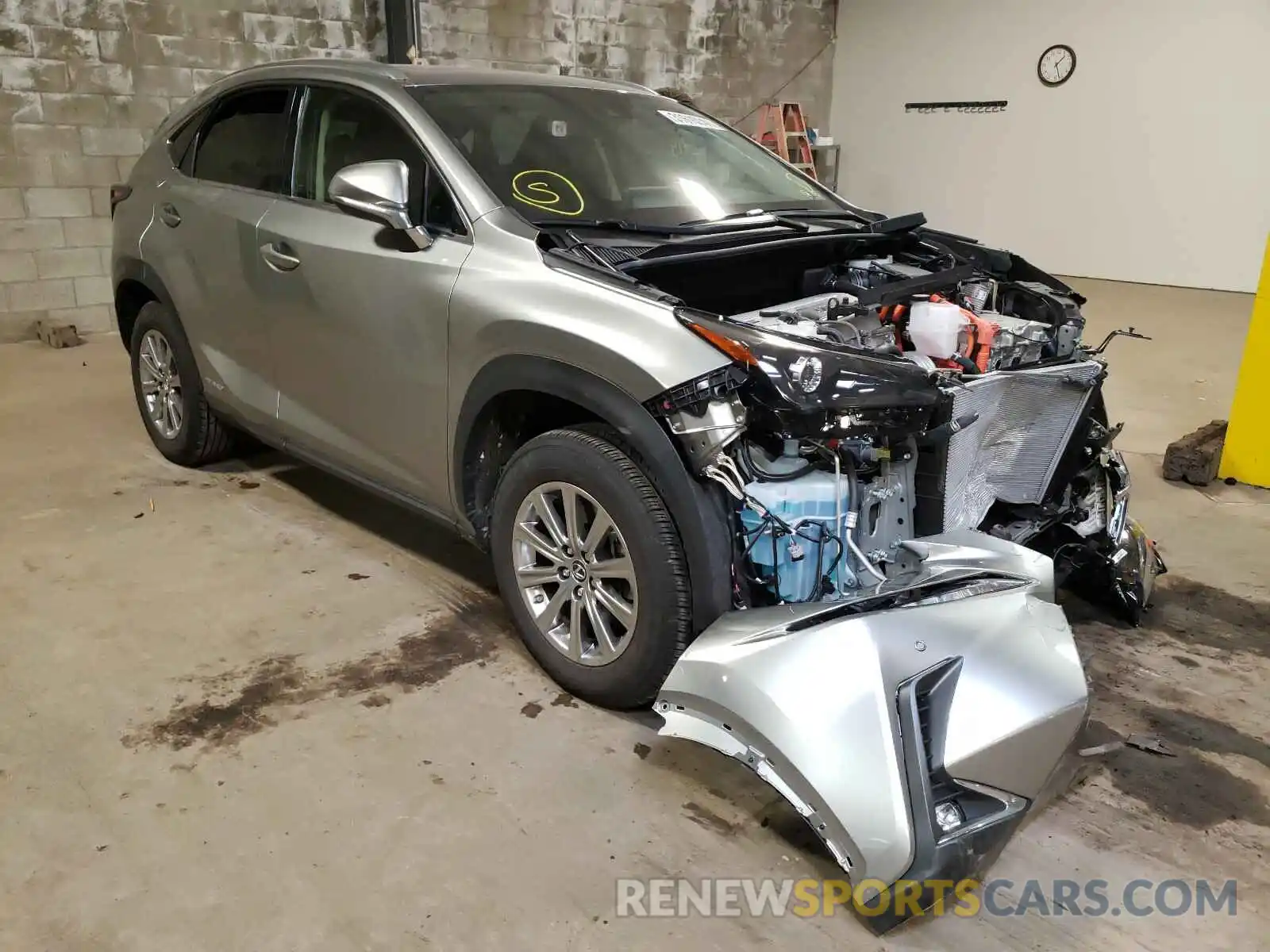 1 Photograph of a damaged car JTJDJRDZ1L2144433 LEXUS NX 2020