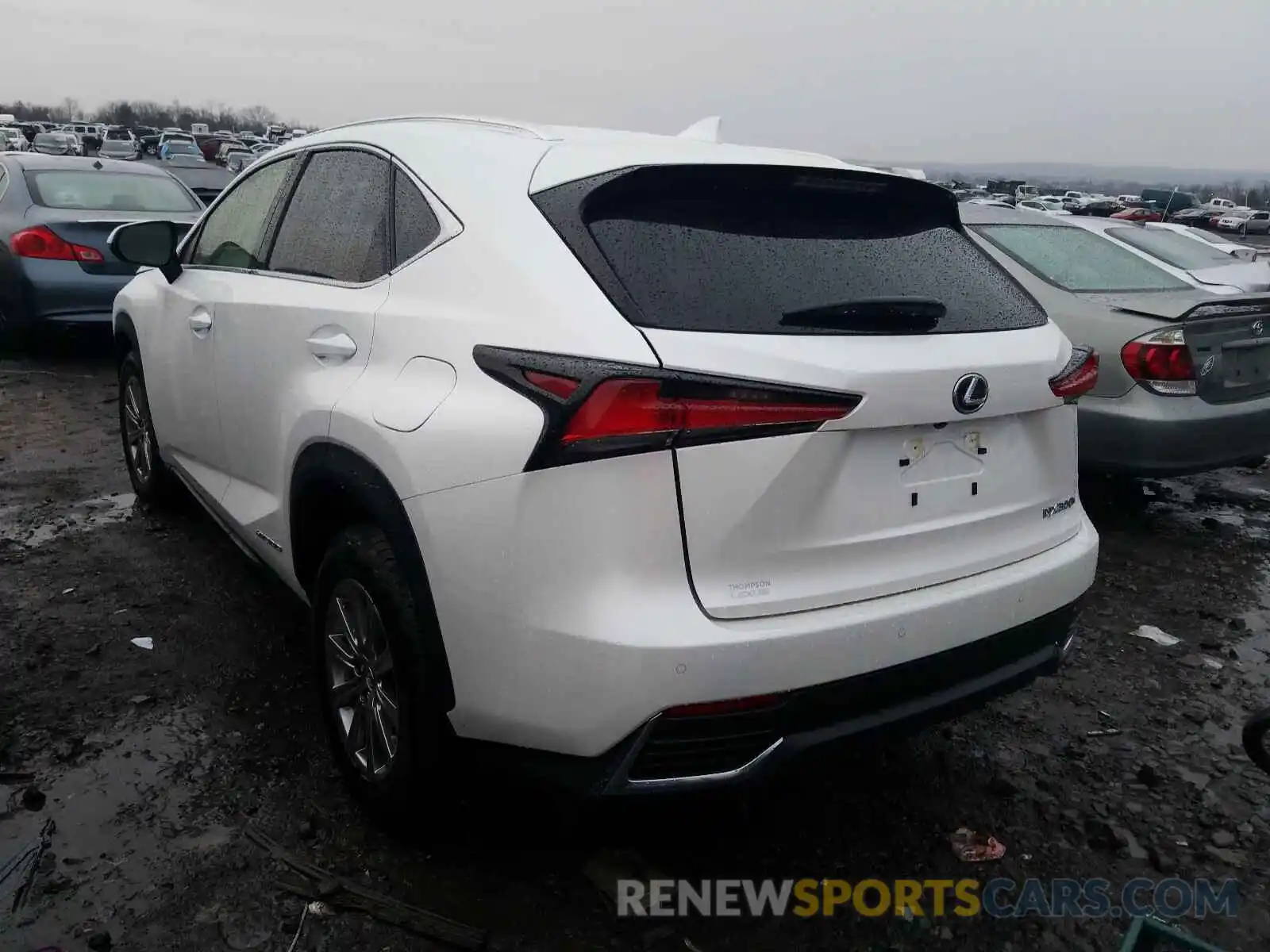 3 Фотография поврежденного автомобиля JTJDJRDZ1L5009483 LEXUS NX 2020