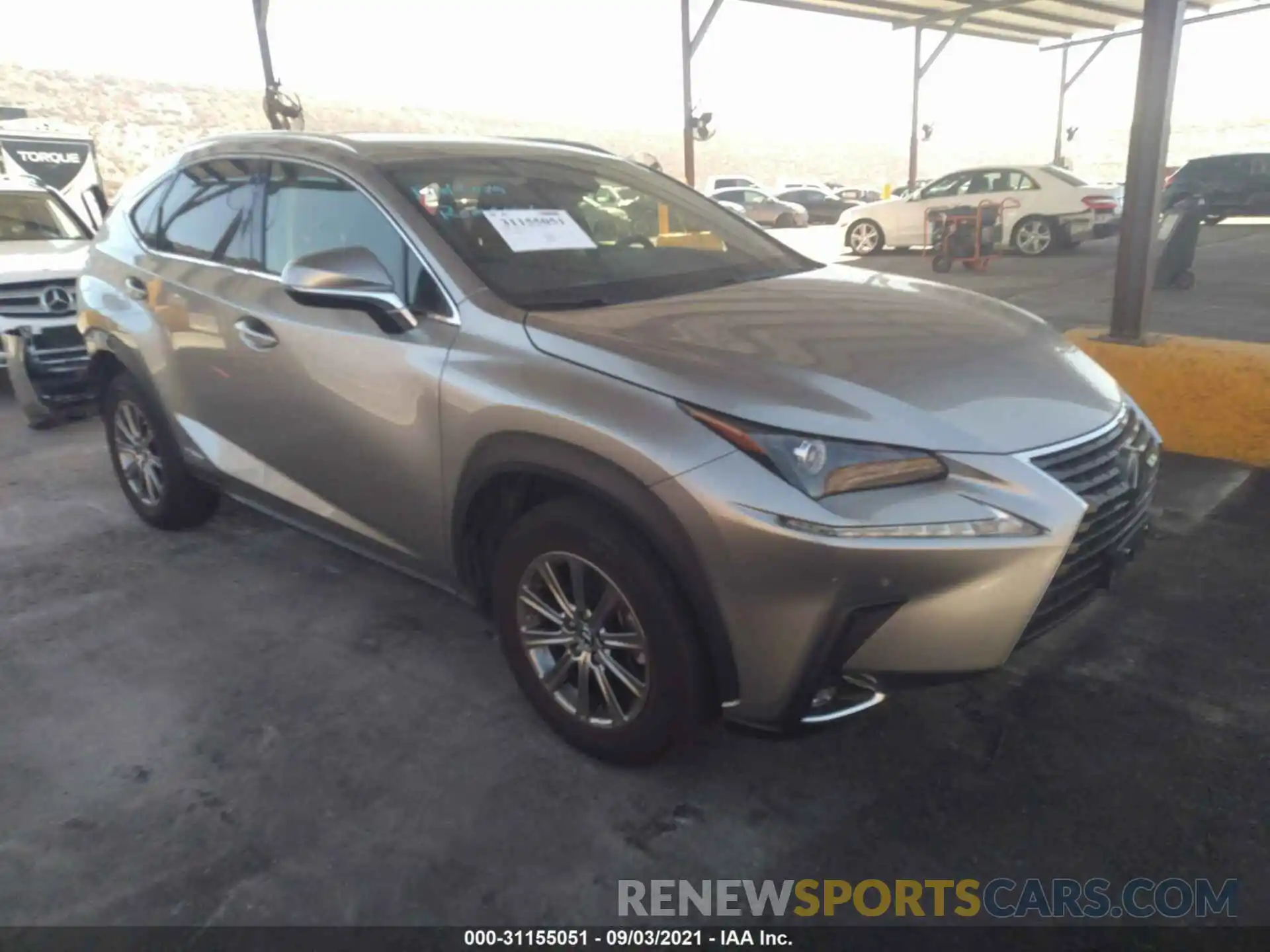 1 Фотография поврежденного автомобиля JTJDJRDZ2L2128628 LEXUS NX 2020