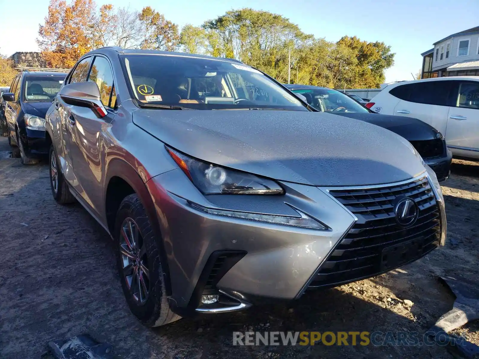 1 Photograph of a damaged car JTJDJRDZ2L2133859 LEXUS NX 2020