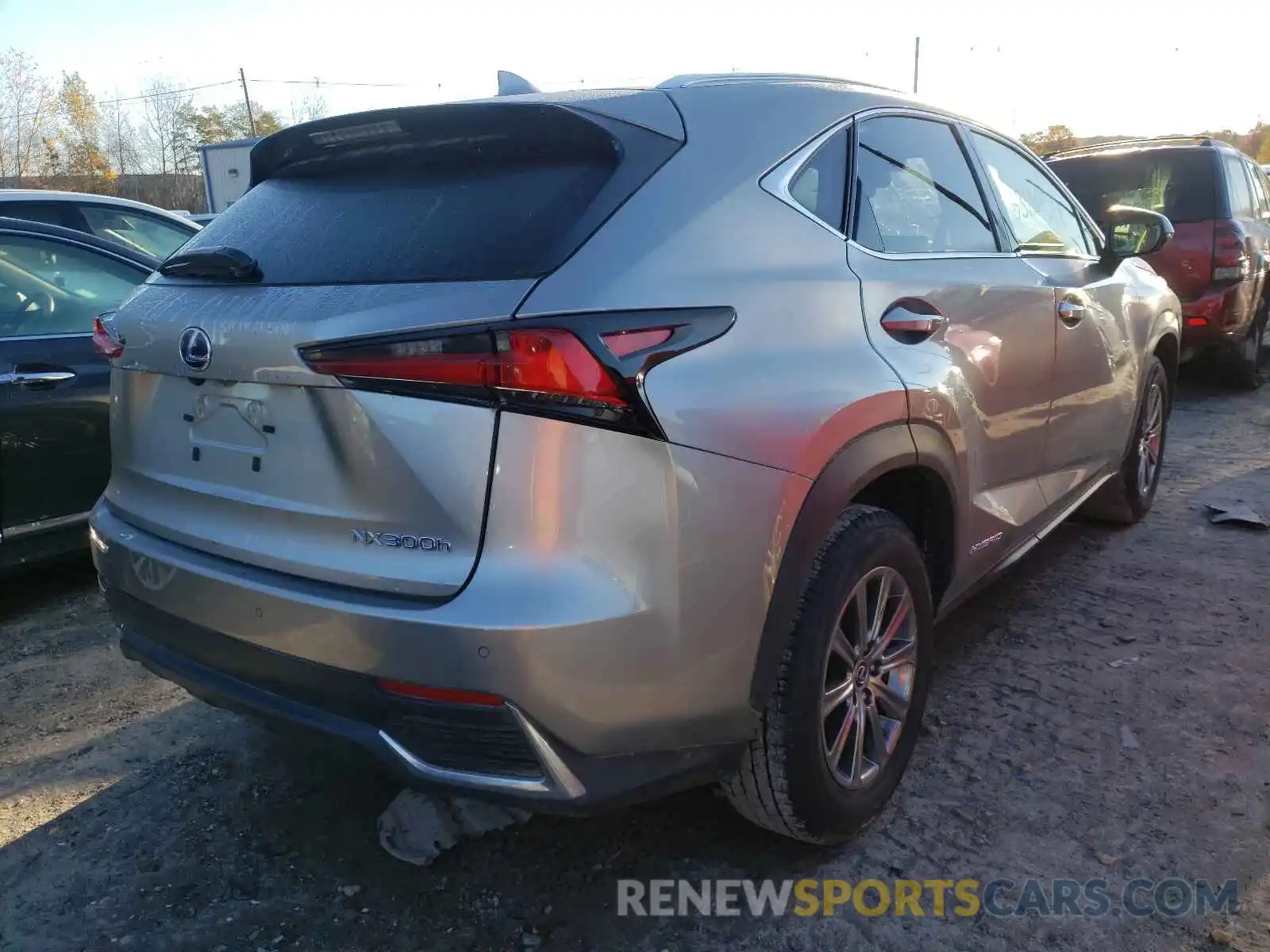 4 Фотография поврежденного автомобиля JTJDJRDZ2L2133859 LEXUS NX 2020