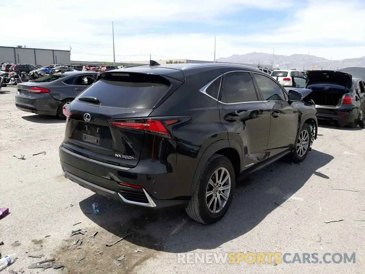 4 Photograph of a damaged car JTJDJRDZ4L2128758 LEXUS NX 2020