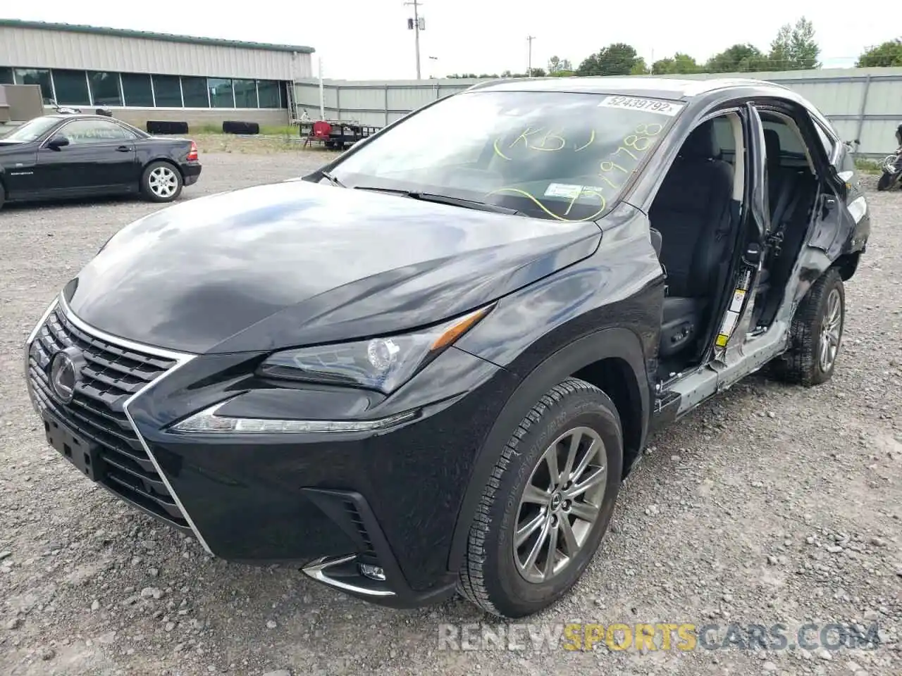 2 Photograph of a damaged car JTJDJRDZ4L2130834 LEXUS NX 2020