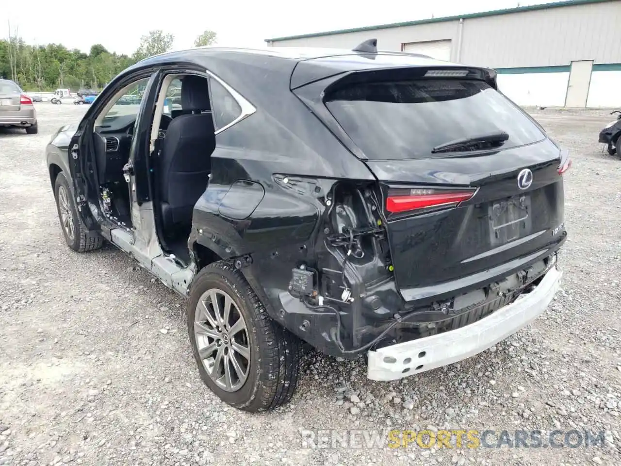 3 Фотография поврежденного автомобиля JTJDJRDZ4L2130834 LEXUS NX 2020