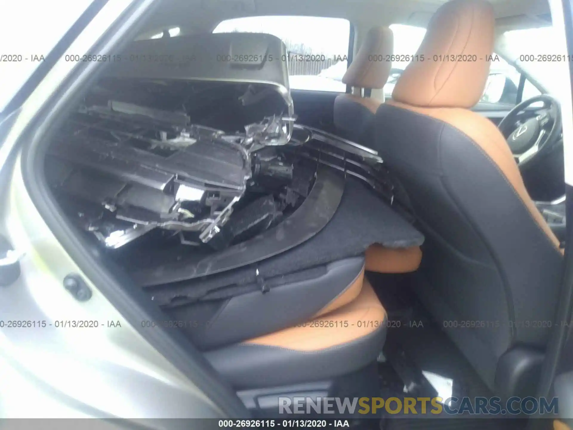 8 Photograph of a damaged car JTJDJRDZ4L2134902 LEXUS NX 2020