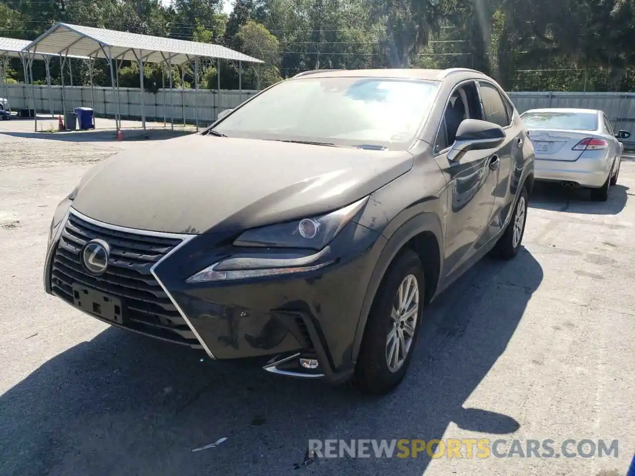 2 Фотография поврежденного автомобиля JTJDJRDZ4L5000406 LEXUS NX 2020