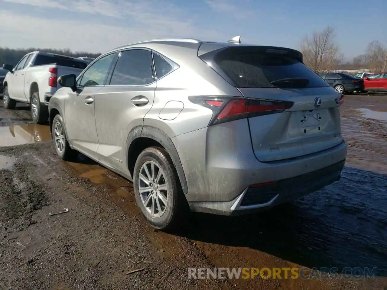 3 Photograph of a damaged car JTJDJRDZ5L2127103 LEXUS NX 2020