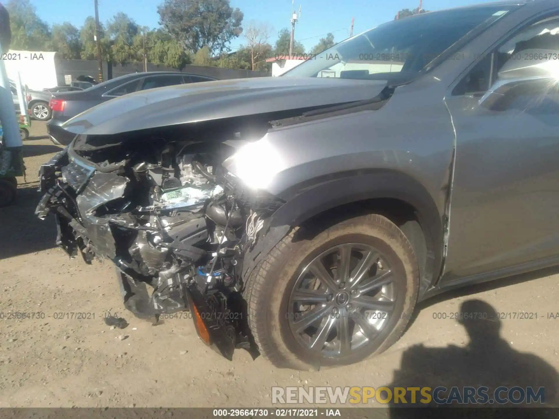 6 Photograph of a damaged car JTJDJRDZ5L2132849 LEXUS NX 2020