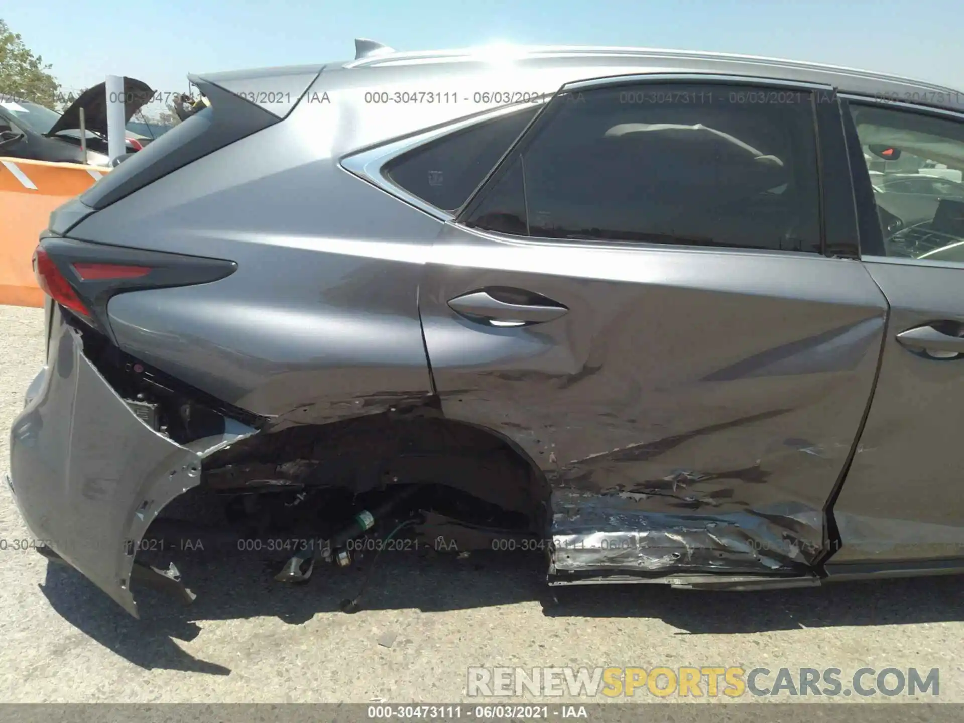 6 Photograph of a damaged car JTJDJRDZ5L2134942 LEXUS NX 2020