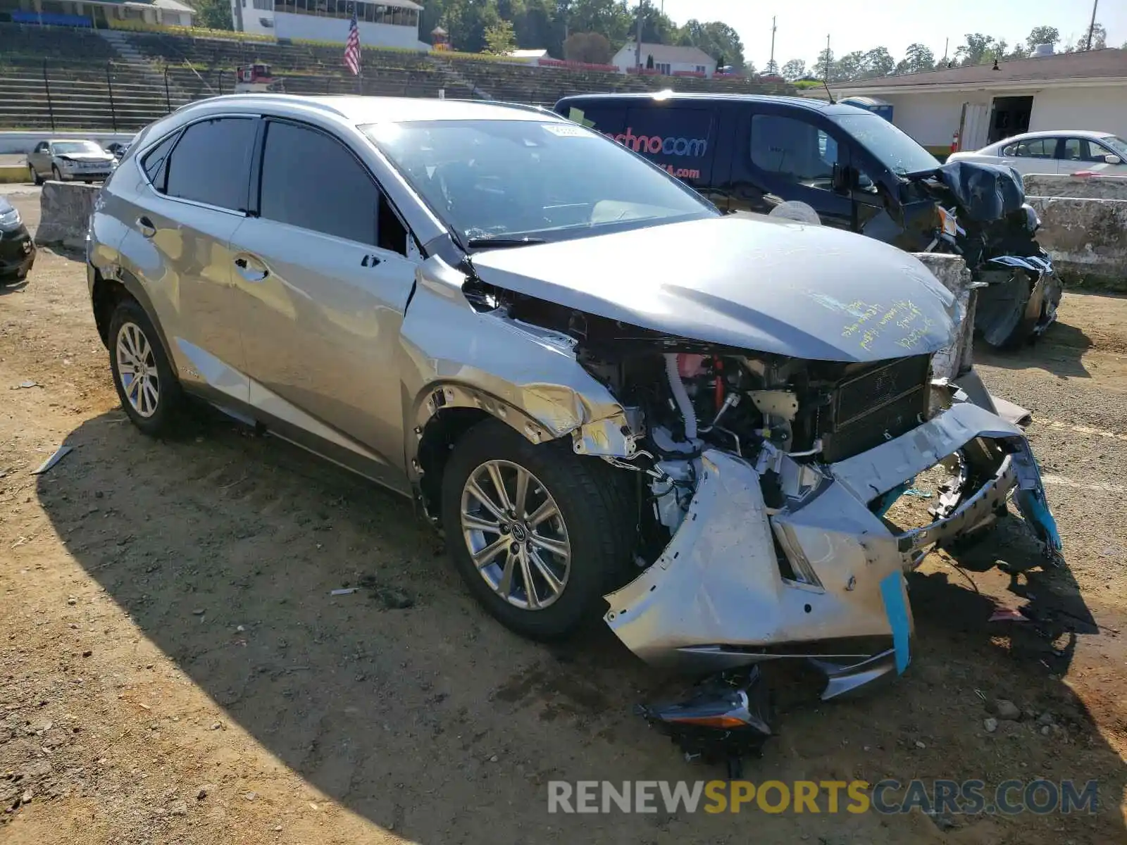 1 Photograph of a damaged car JTJDJRDZ5L2144239 LEXUS NX 2020