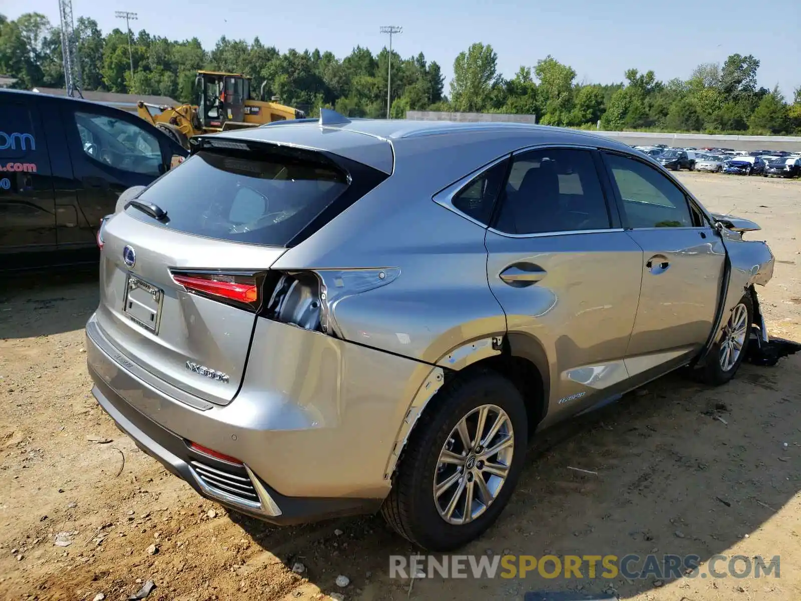 4 Фотография поврежденного автомобиля JTJDJRDZ5L2144239 LEXUS NX 2020