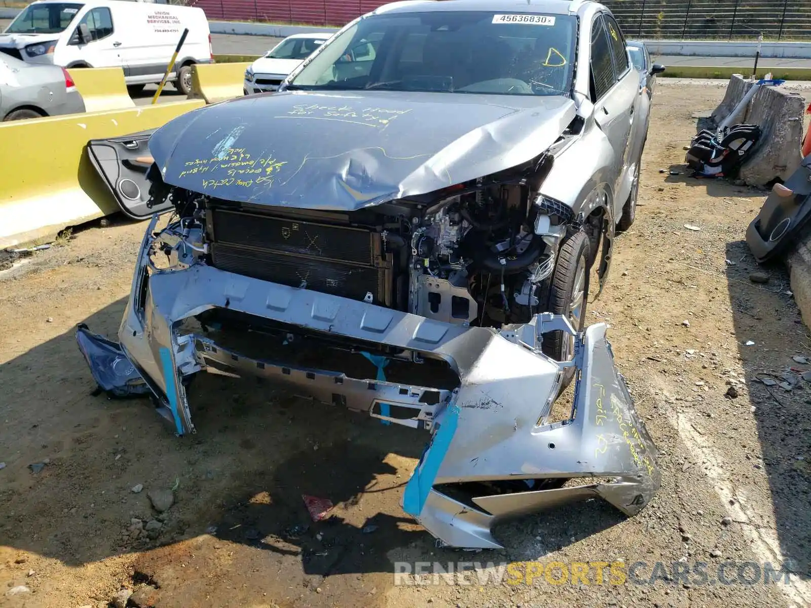 9 Photograph of a damaged car JTJDJRDZ5L2144239 LEXUS NX 2020