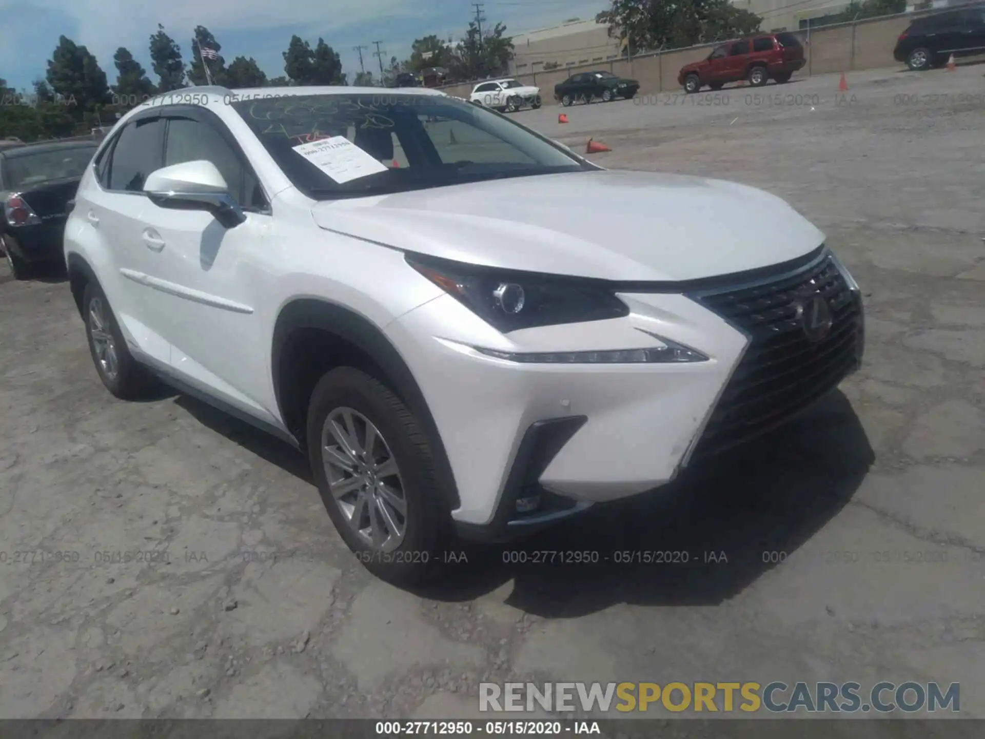 1 Photograph of a damaged car JTJDJRDZ5L5003539 LEXUS NX 2020