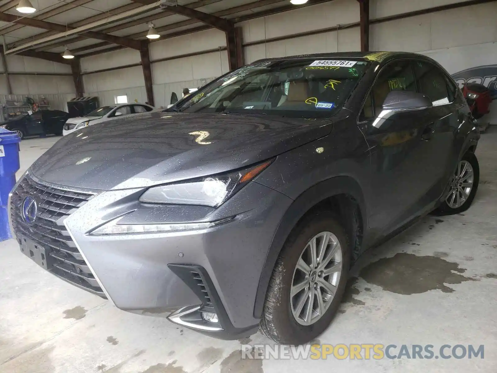 2 Photograph of a damaged car JTJDJRDZ6L5006577 LEXUS NX 2020