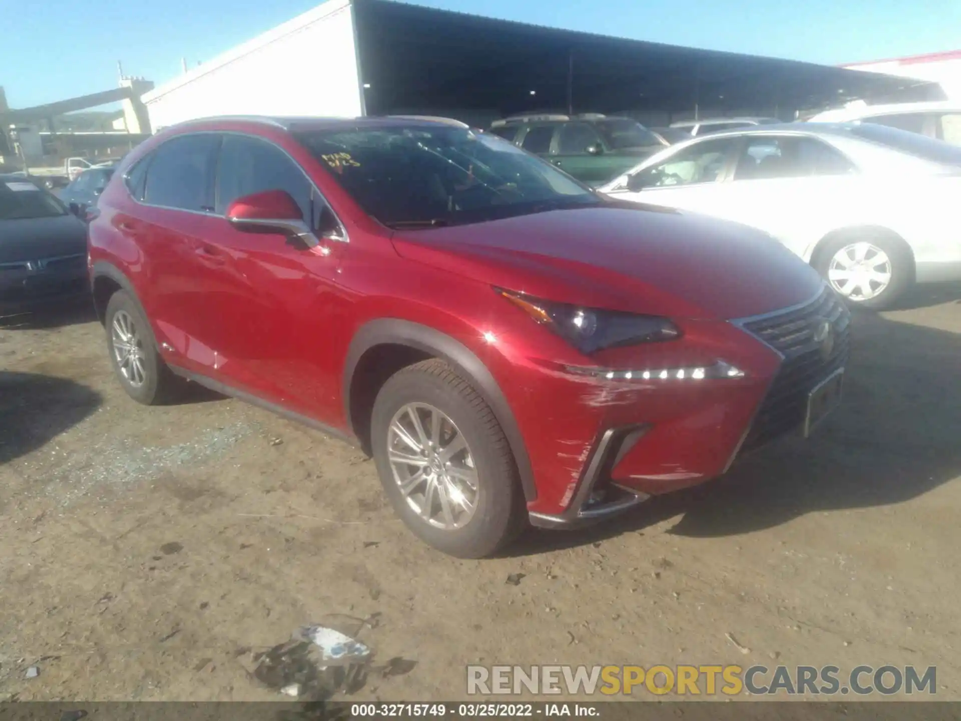 6 Фотография поврежденного автомобиля JTJDJRDZ7L2126499 LEXUS NX 2020