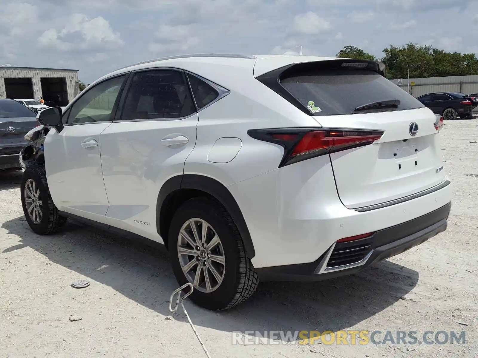 3 Фотография поврежденного автомобиля JTJDJRDZ7L5006779 LEXUS NX 2020