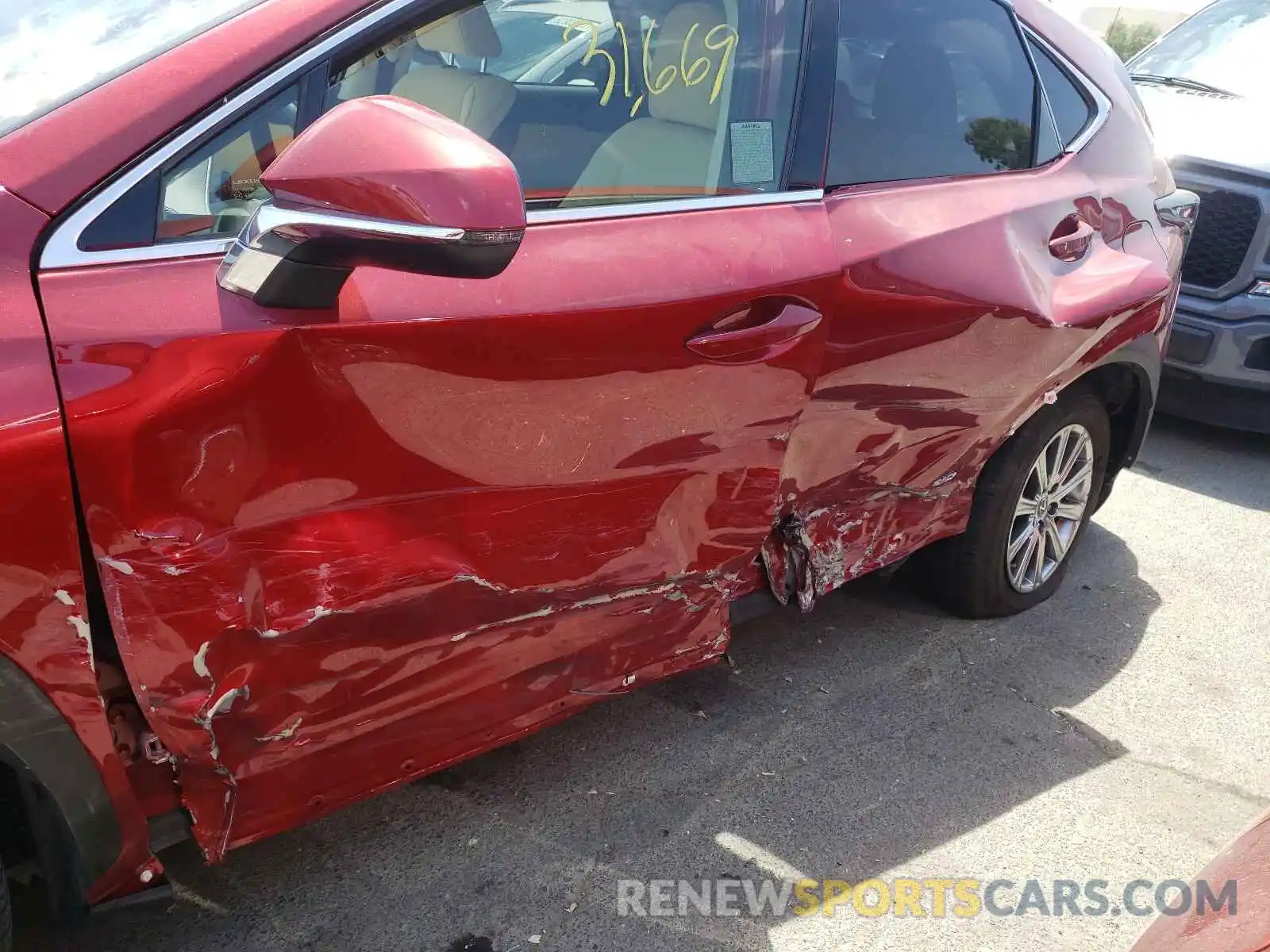 9 Photograph of a damaged car JTJDJRDZ8L5000263 LEXUS NX 2020