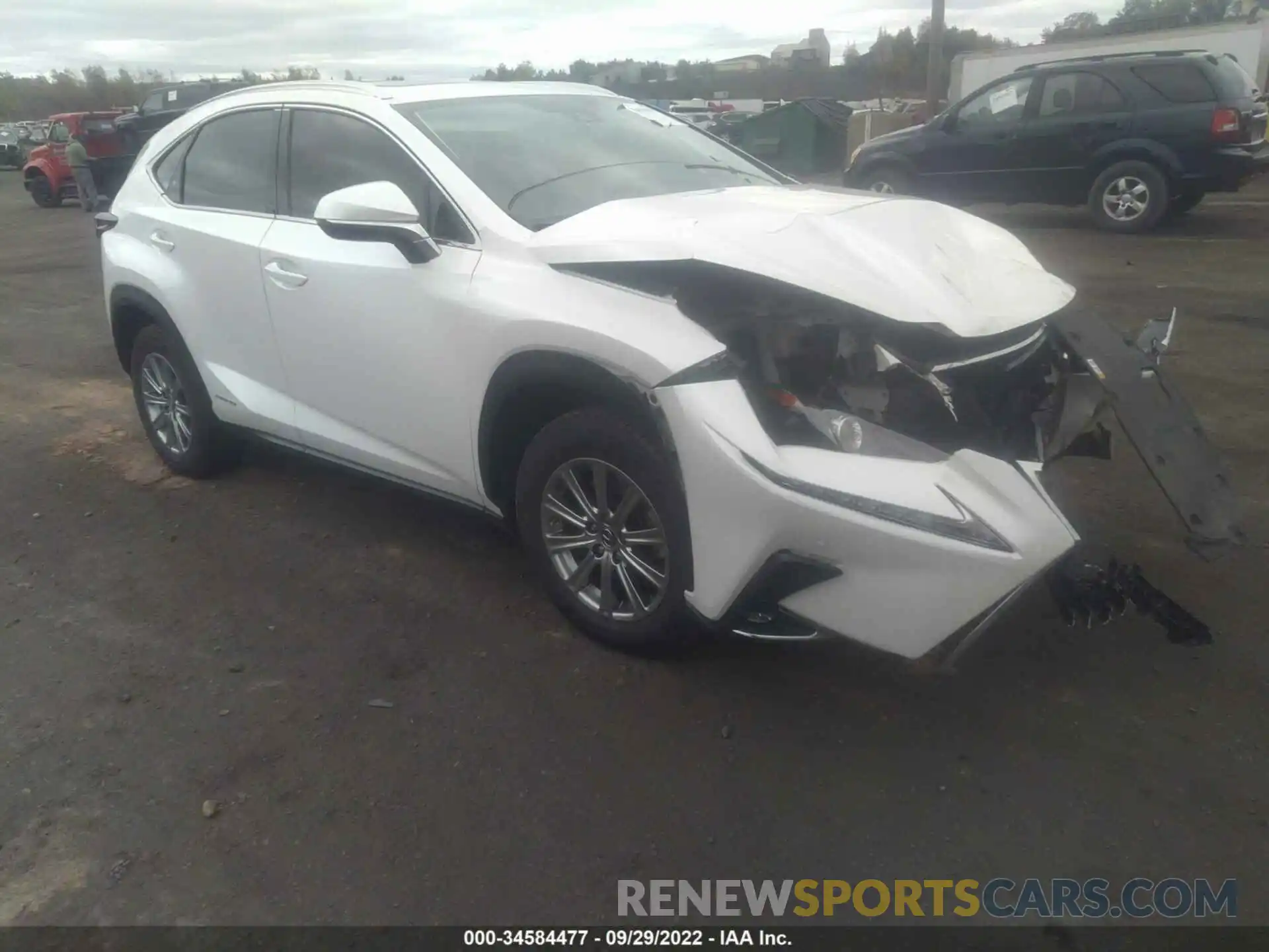 1 Photograph of a damaged car JTJDJRDZ8L5001963 LEXUS NX 2020