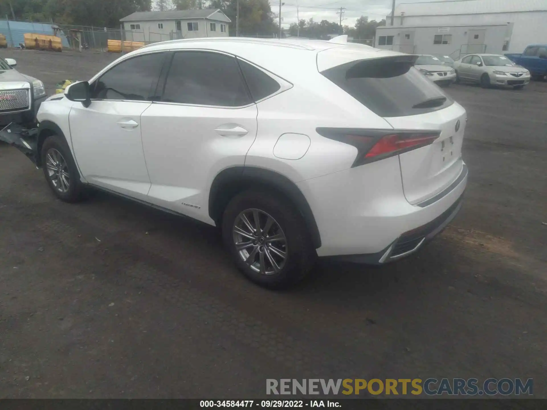 3 Photograph of a damaged car JTJDJRDZ8L5001963 LEXUS NX 2020