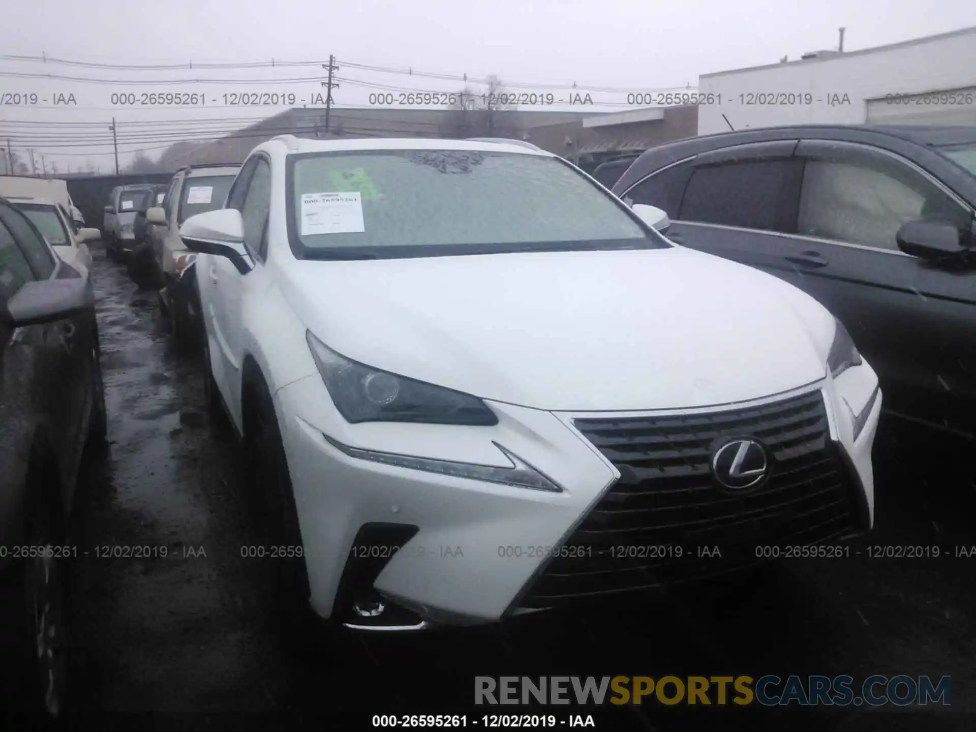 1 Фотография поврежденного автомобиля JTJDJRDZ8L5002269 LEXUS NX 2020