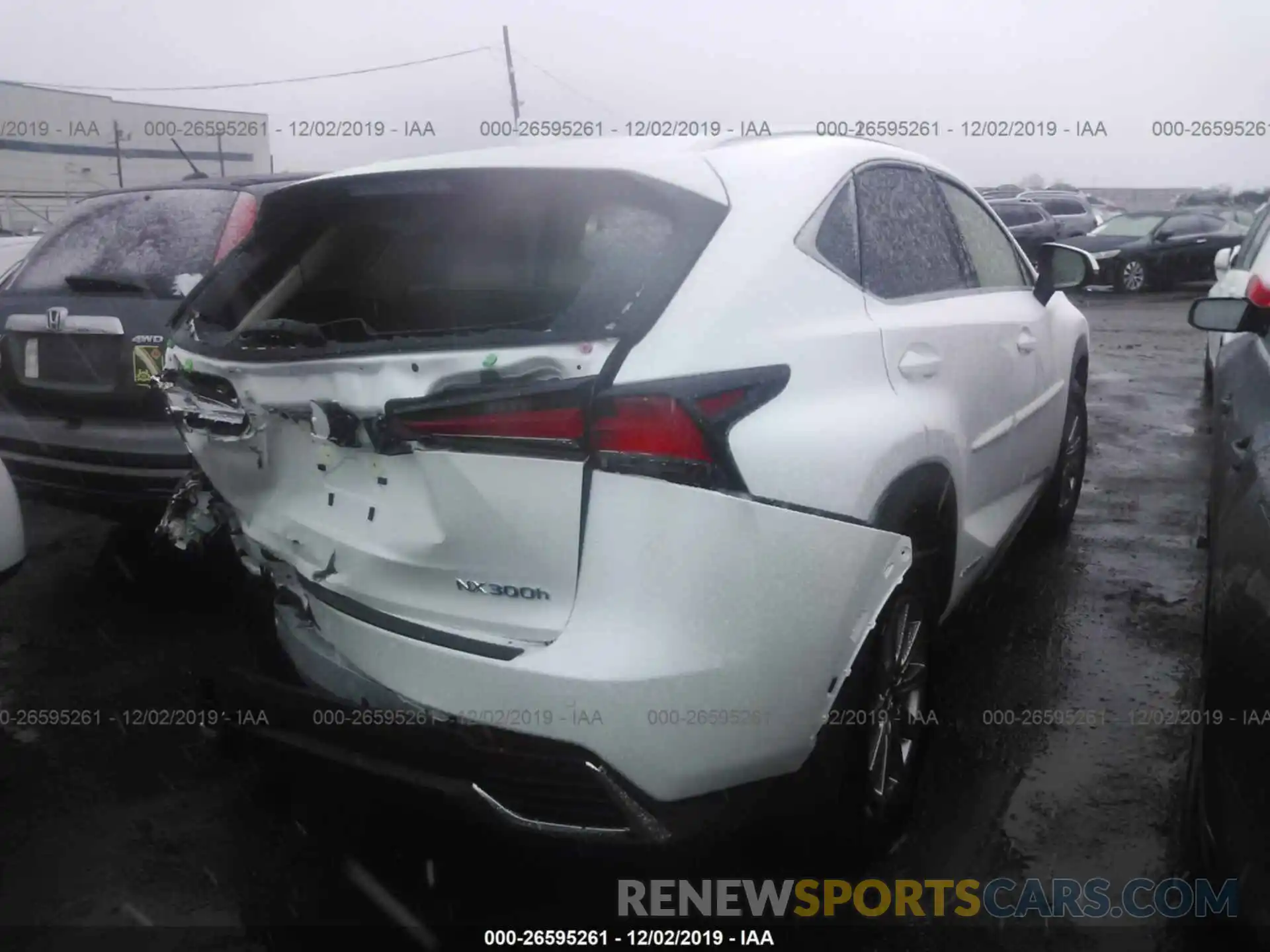 4 Фотография поврежденного автомобиля JTJDJRDZ8L5002269 LEXUS NX 2020