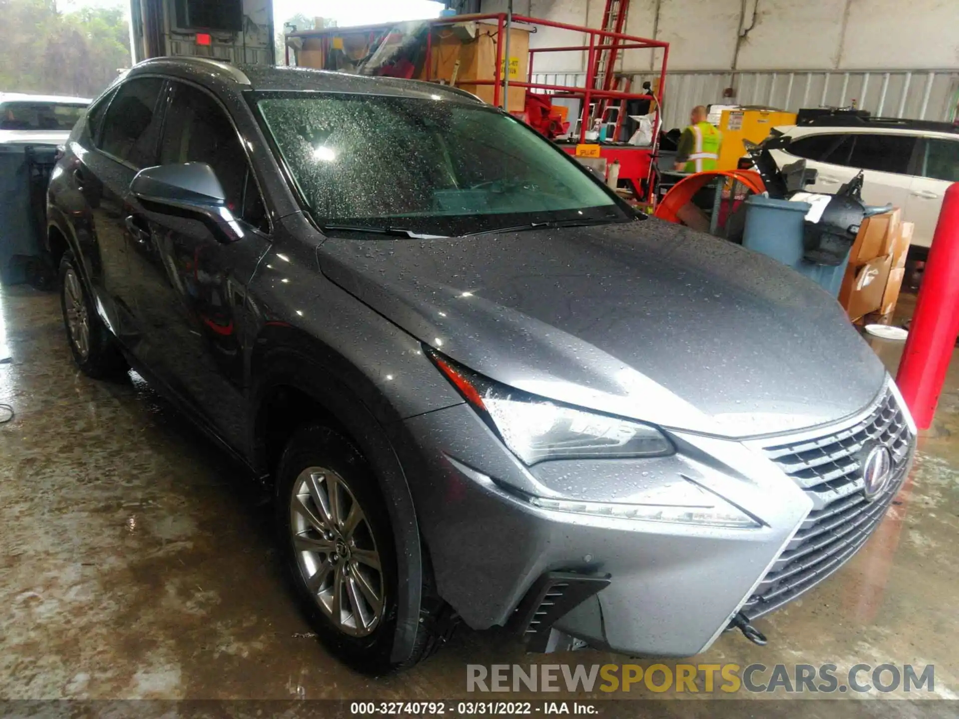 1 Photograph of a damaged car JTJDJRDZ8L5005236 LEXUS NX 2020