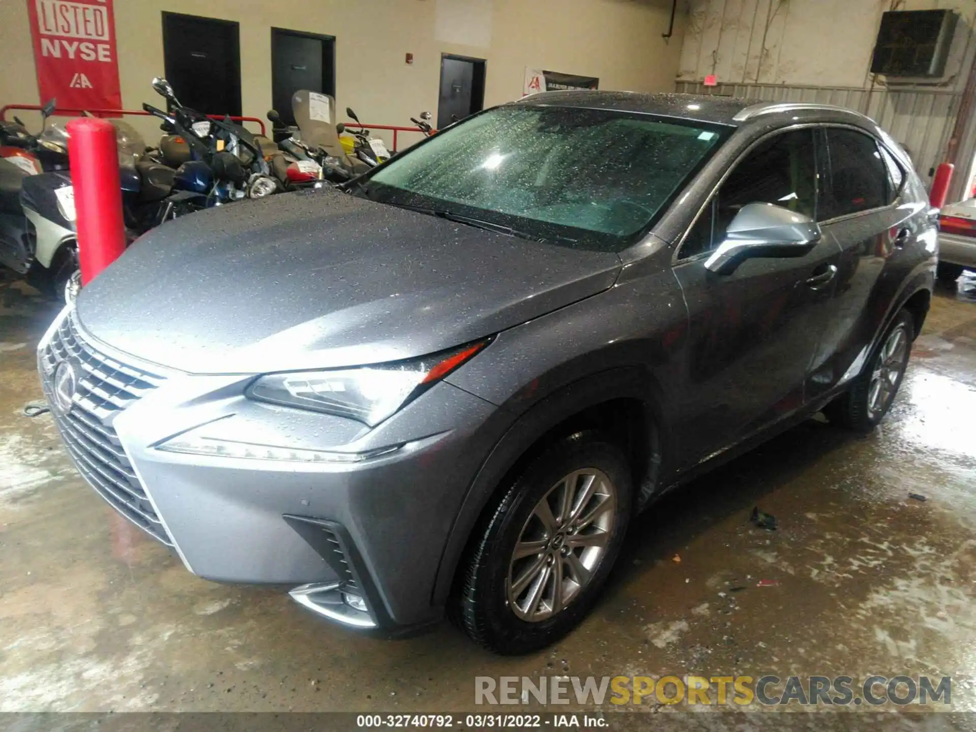 2 Photograph of a damaged car JTJDJRDZ8L5005236 LEXUS NX 2020