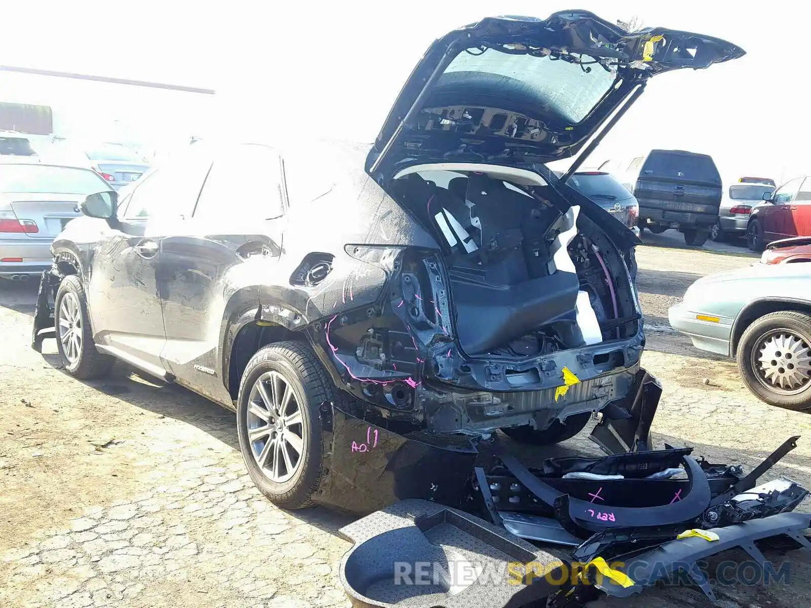 3 Photograph of a damaged car JTJDJRDZ9L2133454 LEXUS NX 2020