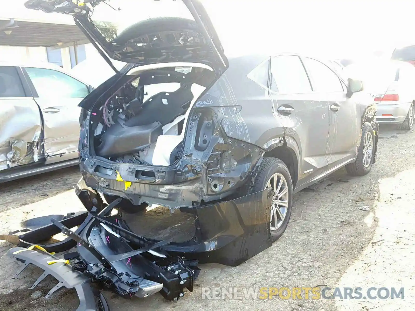 4 Photograph of a damaged car JTJDJRDZ9L2133454 LEXUS NX 2020