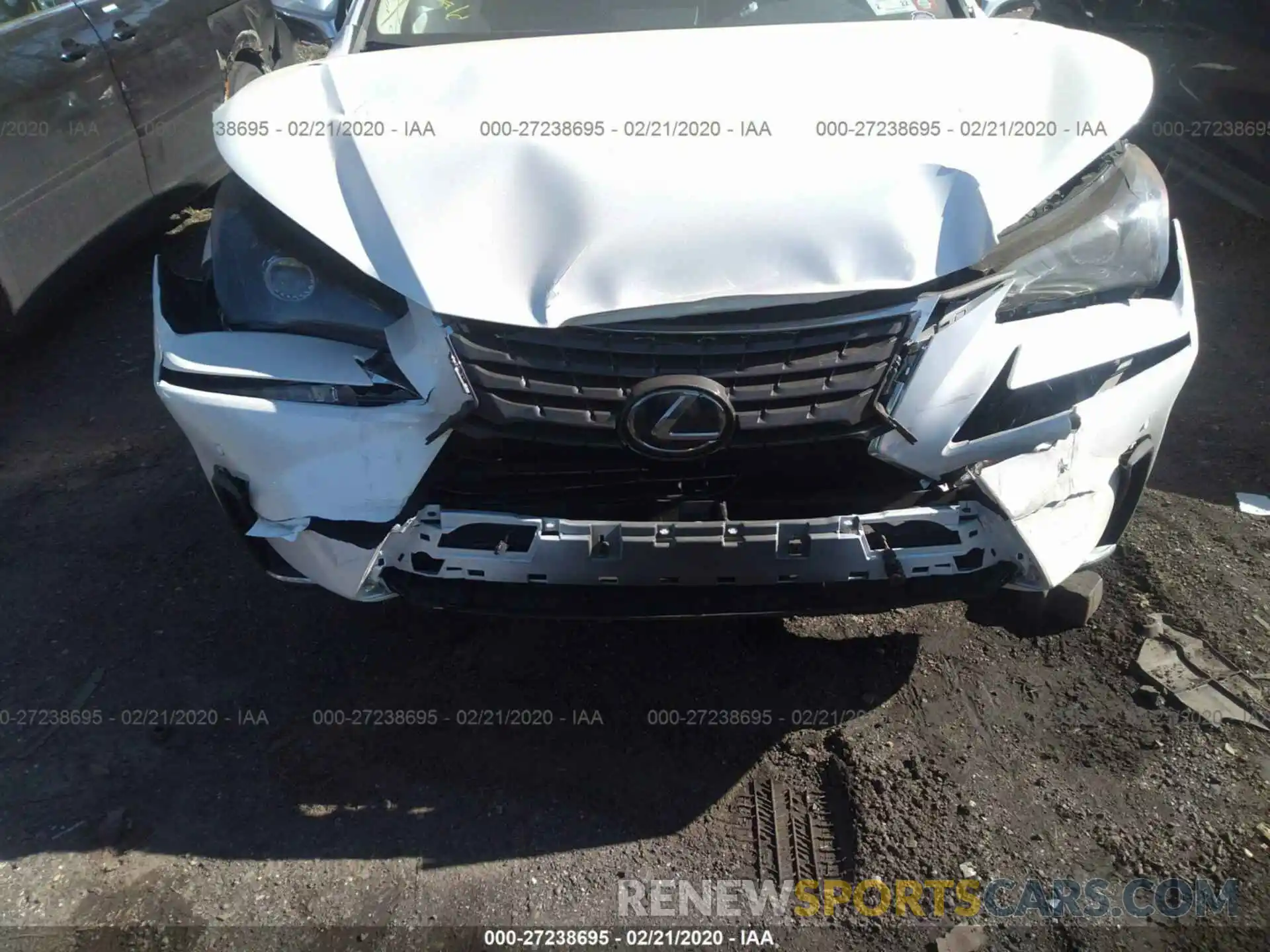 6 Фотография поврежденного автомобиля JTJDJRDZ9L5005827 LEXUS NX 2020