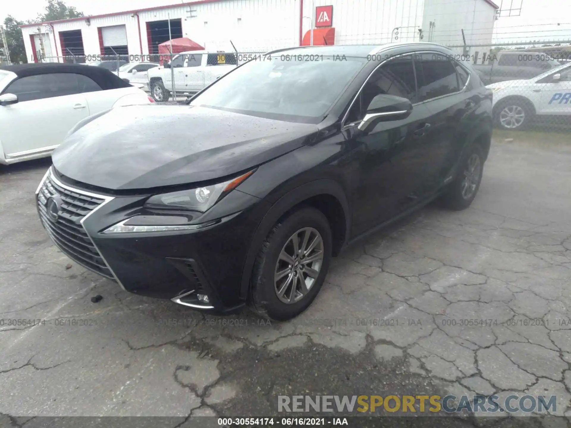 2 Фотография поврежденного автомобиля JTJDJRDZXL2132507 LEXUS NX 2020