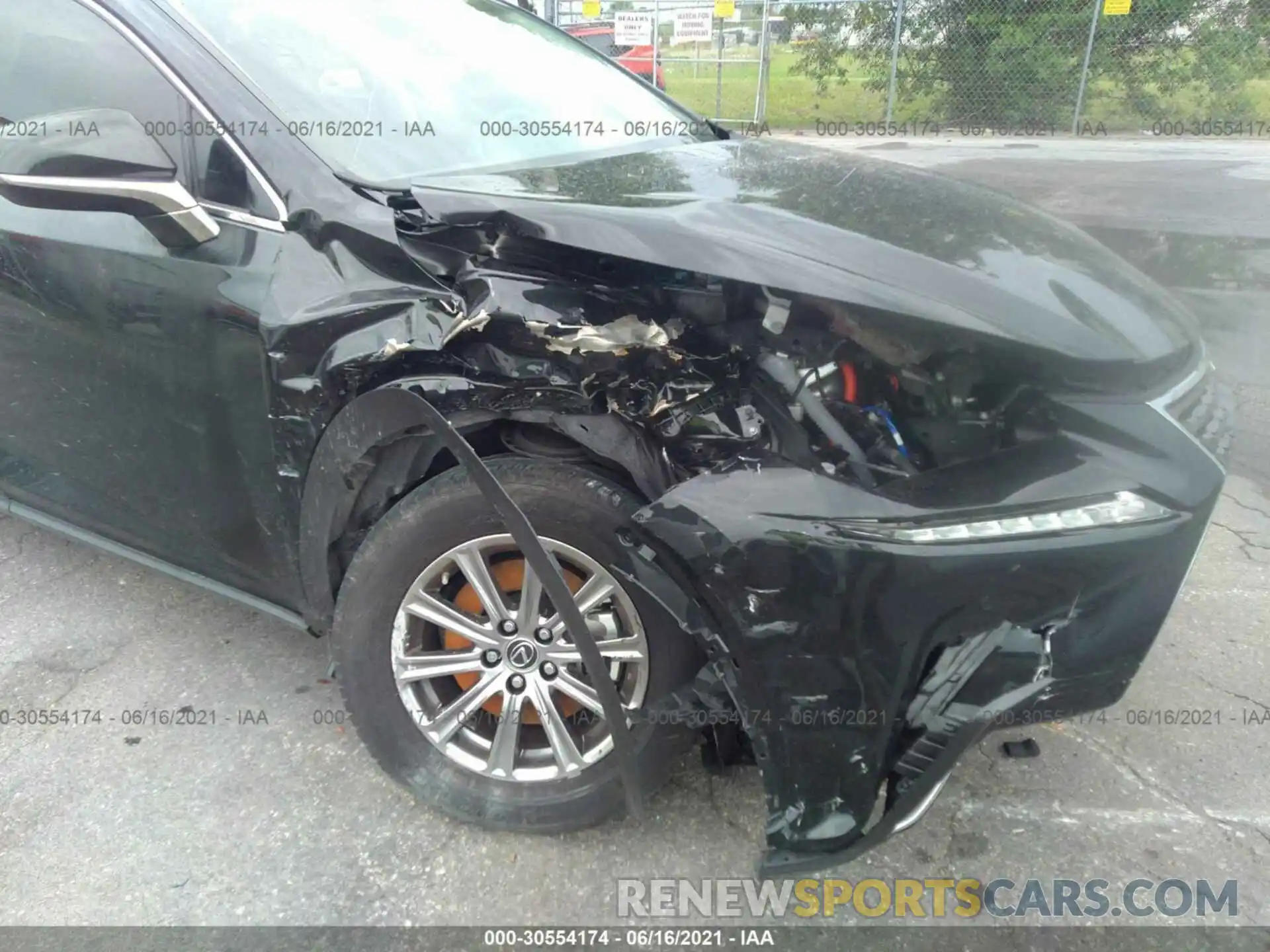 6 Photograph of a damaged car JTJDJRDZXL2132507 LEXUS NX 2020