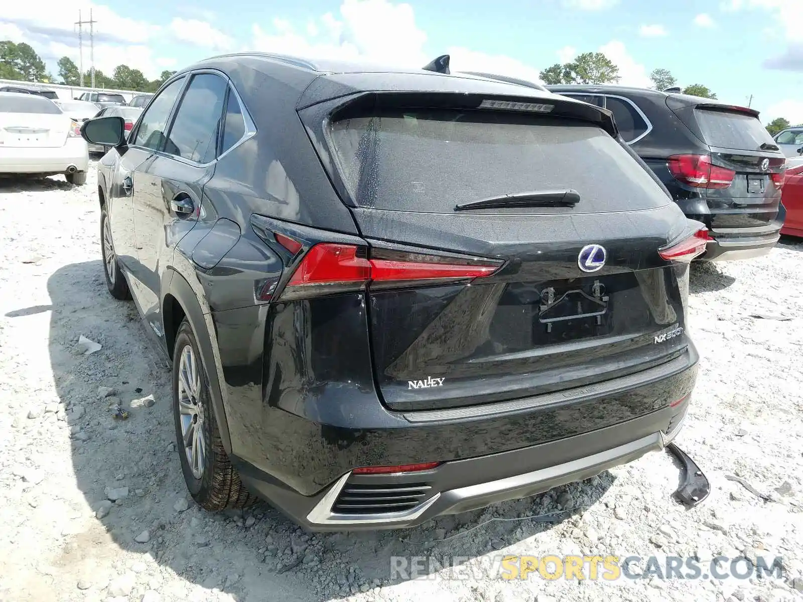 3 Фотография поврежденного автомобиля JTJDJRDZXL2146052 LEXUS NX 2020