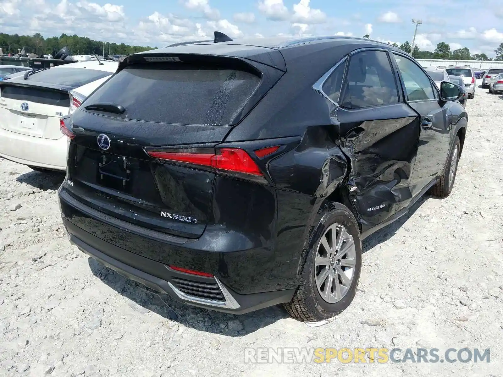 4 Фотография поврежденного автомобиля JTJDJRDZXL2146052 LEXUS NX 2020