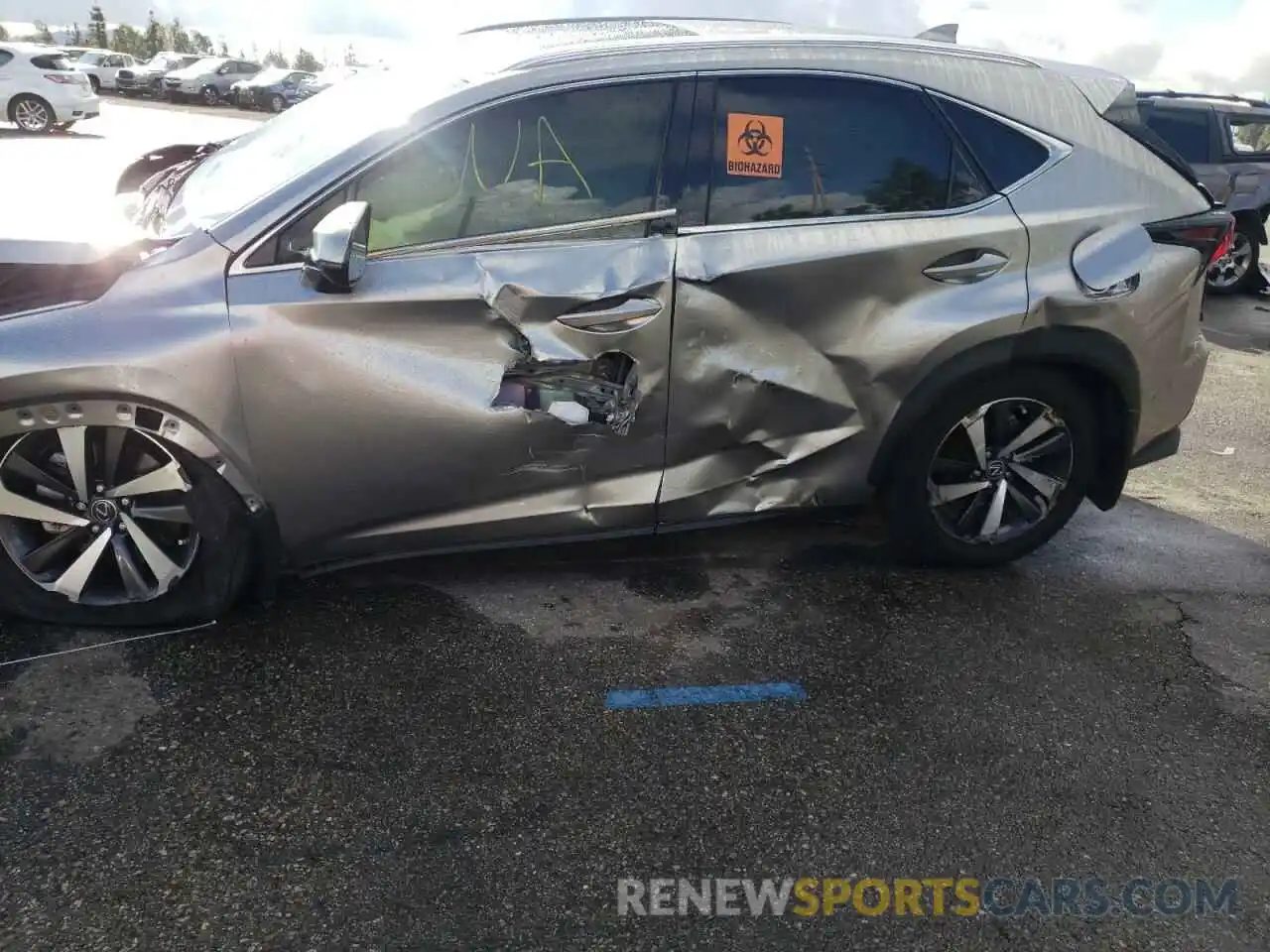 10 Photograph of a damaged car JTJGARBZ0L2161837 LEXUS NX 2020