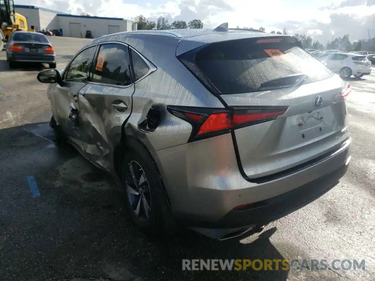 3 Photograph of a damaged car JTJGARBZ0L2161837 LEXUS NX 2020